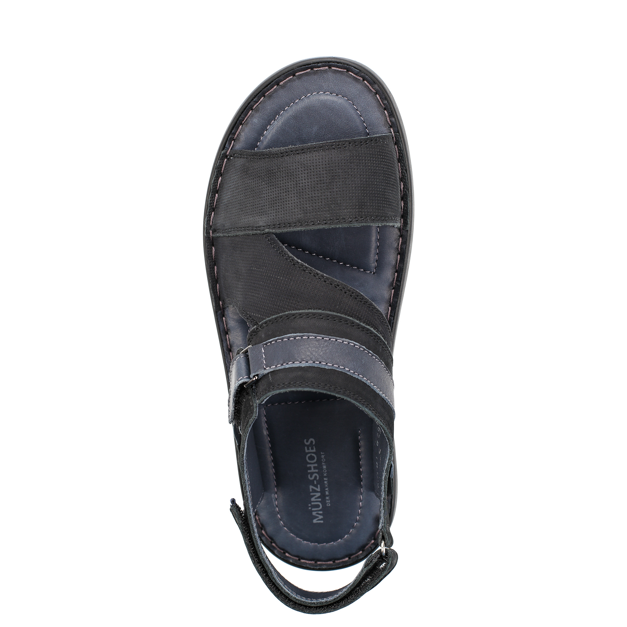 Сандалии MUNZ Shoes 331-069B-10303, цвет темно-синий, размер 45 - фото 5
