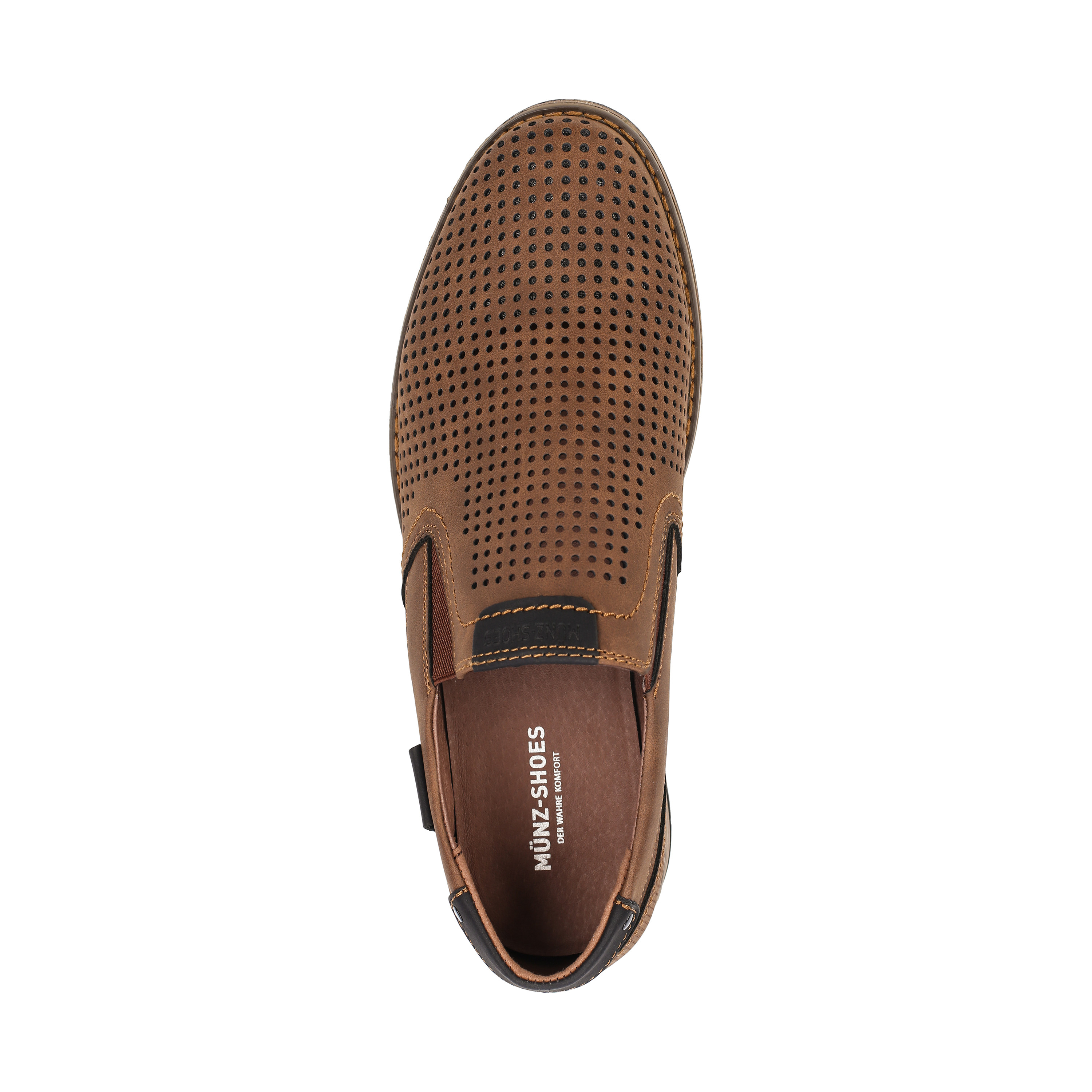 Туфли MUNZ Shoes 187-021B-1609 187-021B-1609, цвет коричневый, размер 43 - фото 5