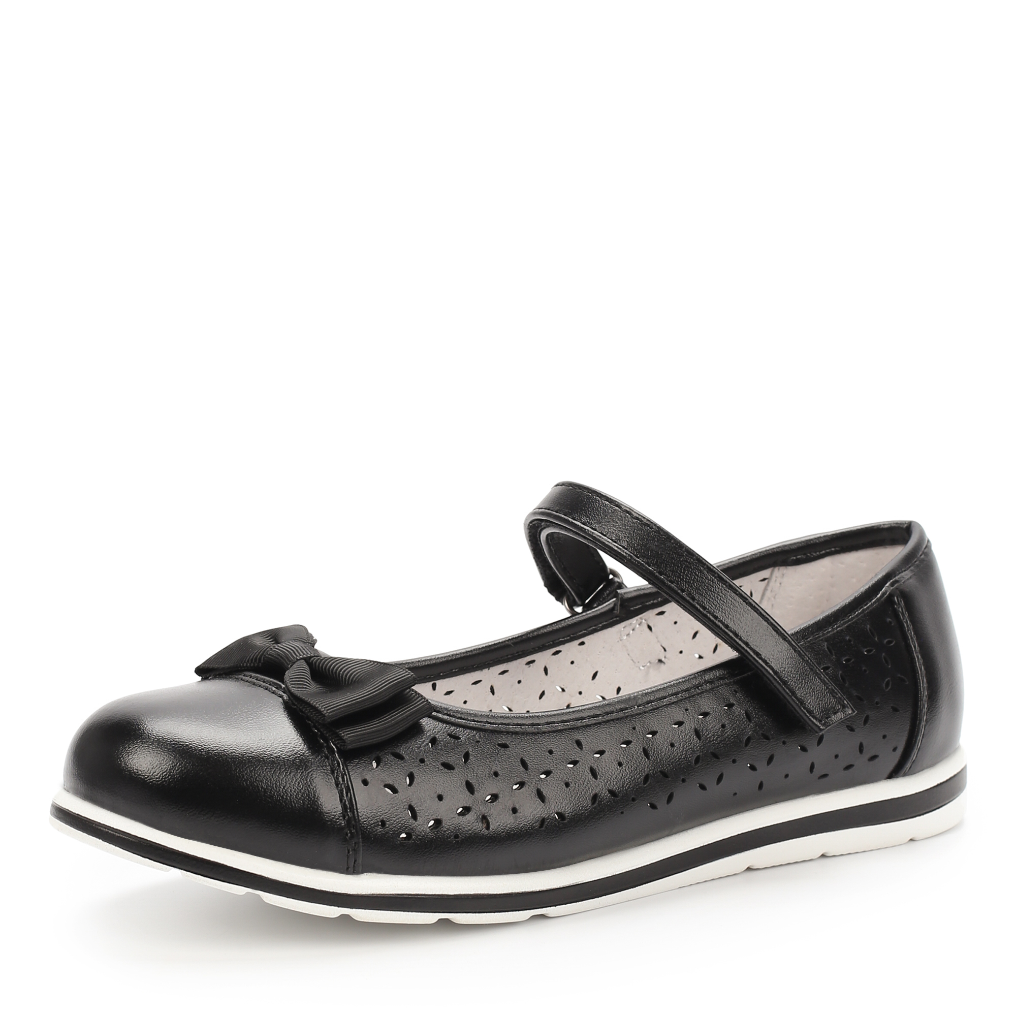 Обувь для девочек MUNZ YOUNG 215-132A-1602, цвет черный, размер 33 - фото 2