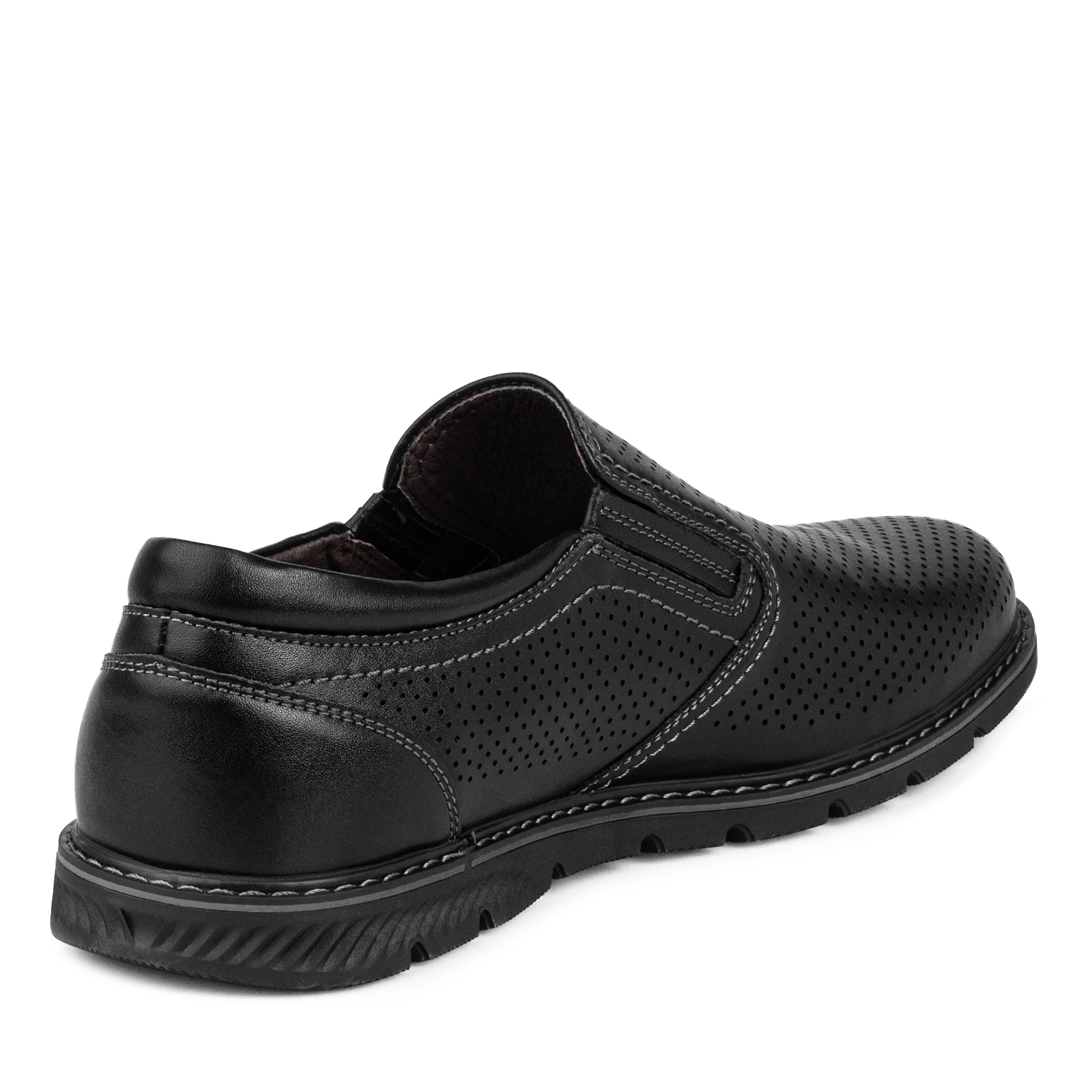 Туфли/полуботинки MUNZ Shoes 098-558B-1602, цвет черный, размер 42 - фото 3