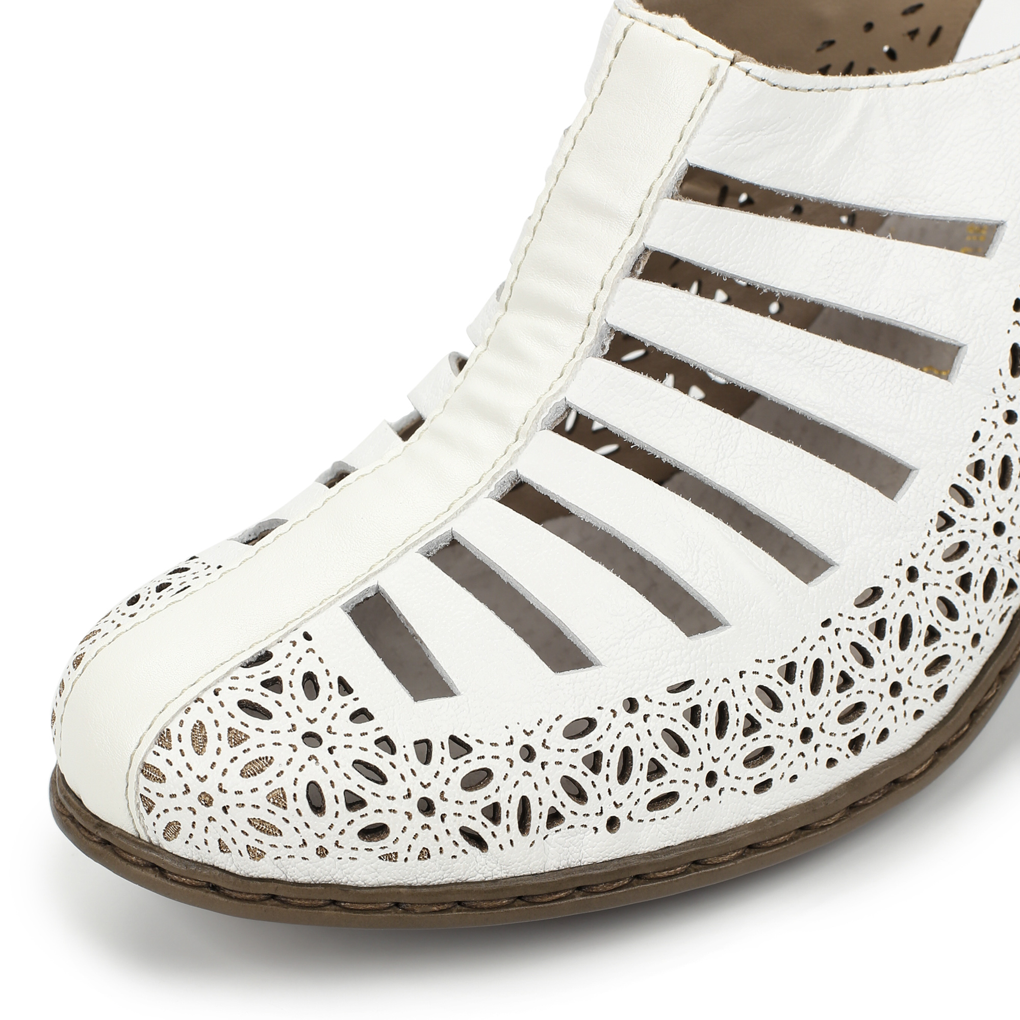 Туфли Rieker 40959-80, цвет белый, размер 41 - фото 6