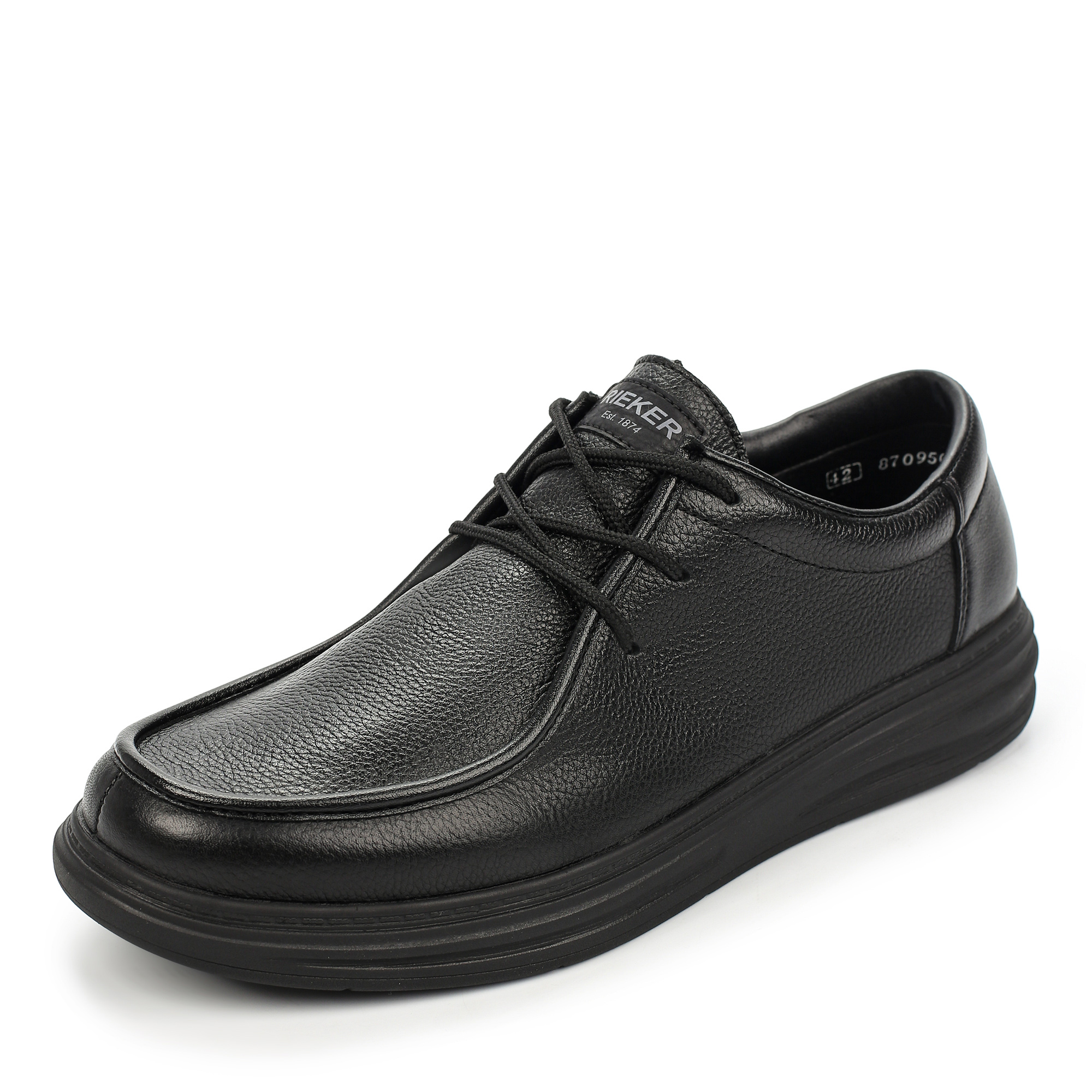 Туфли/полуботинки Rieker B6326-00, цвет черный, размер 41 - фото 2