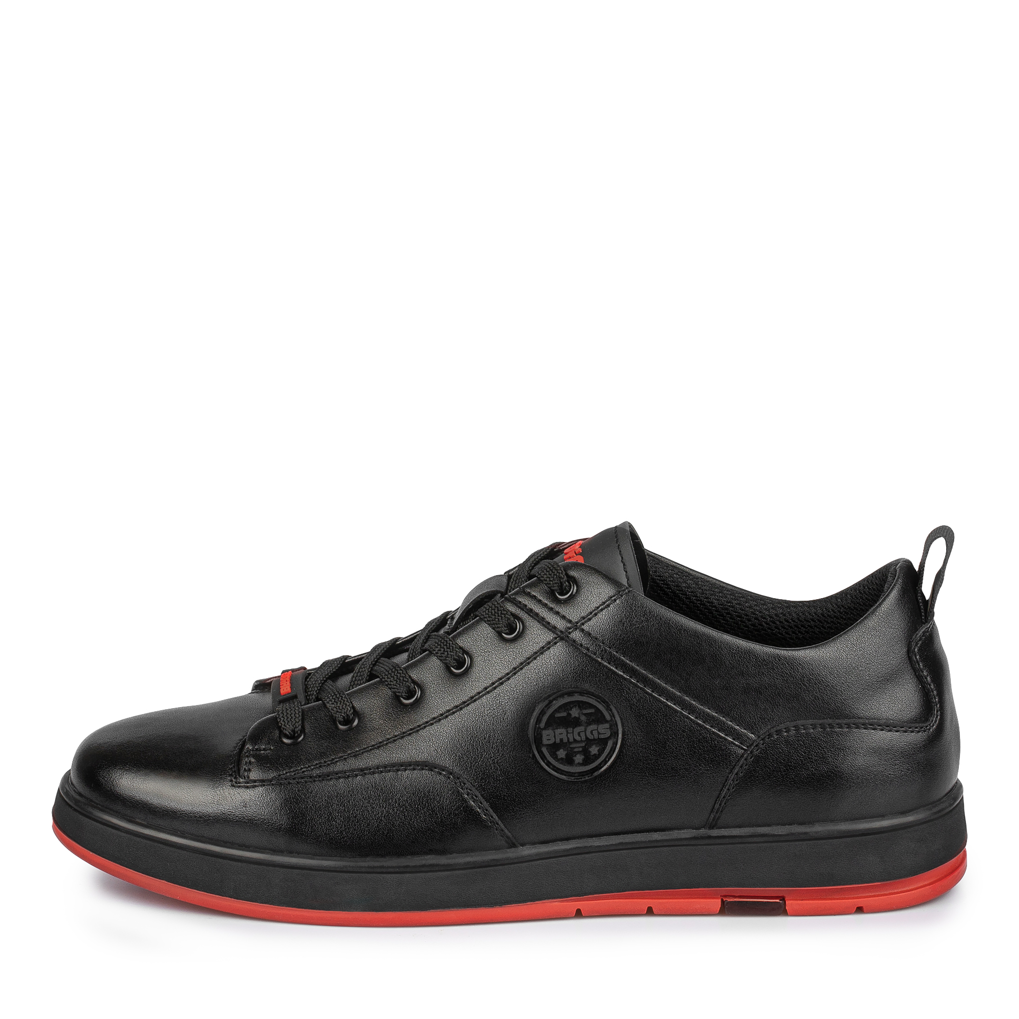 Туфли/полуботинки BRIGGS 104-651A-2602, цвет черный, размер 39 - фото 1