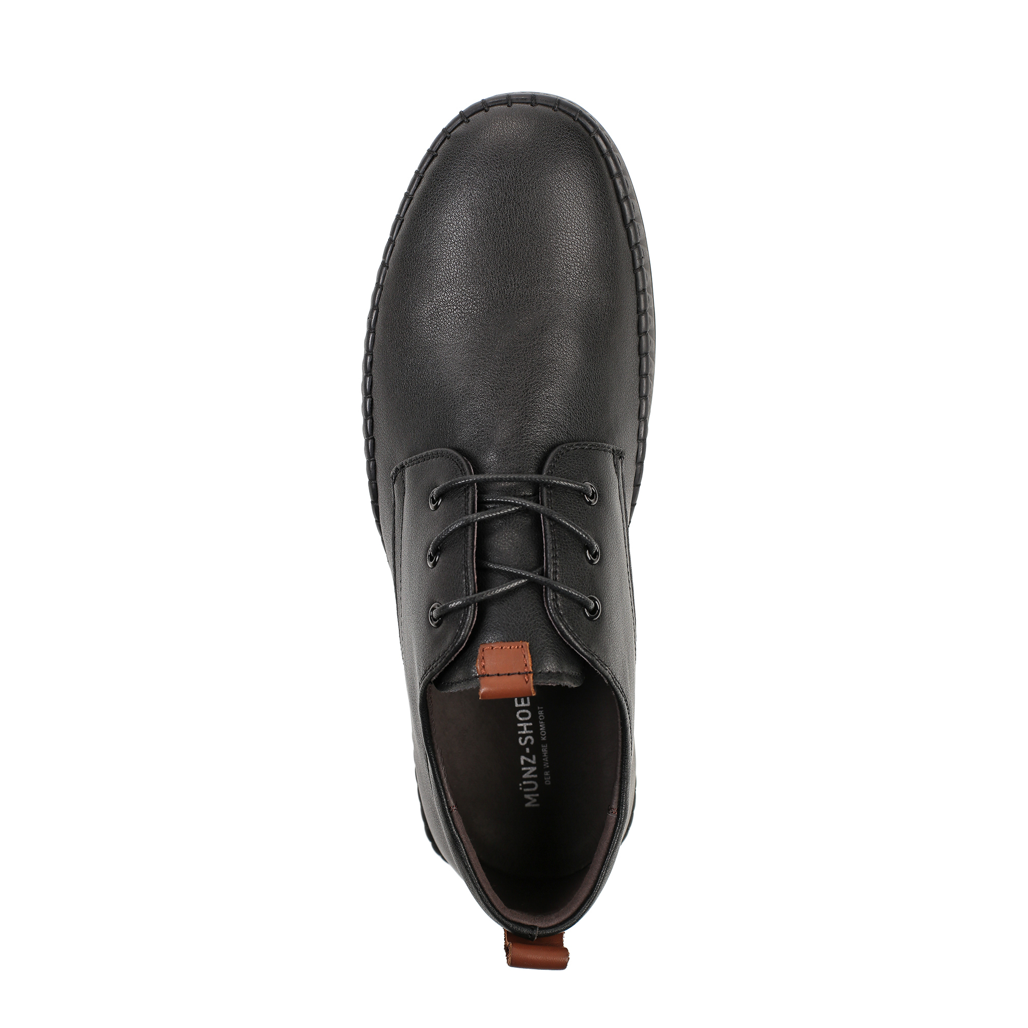 Туфли/полуботинки MUNZ Shoes 104-621A-1602, цвет черный, размер 41 - фото 5