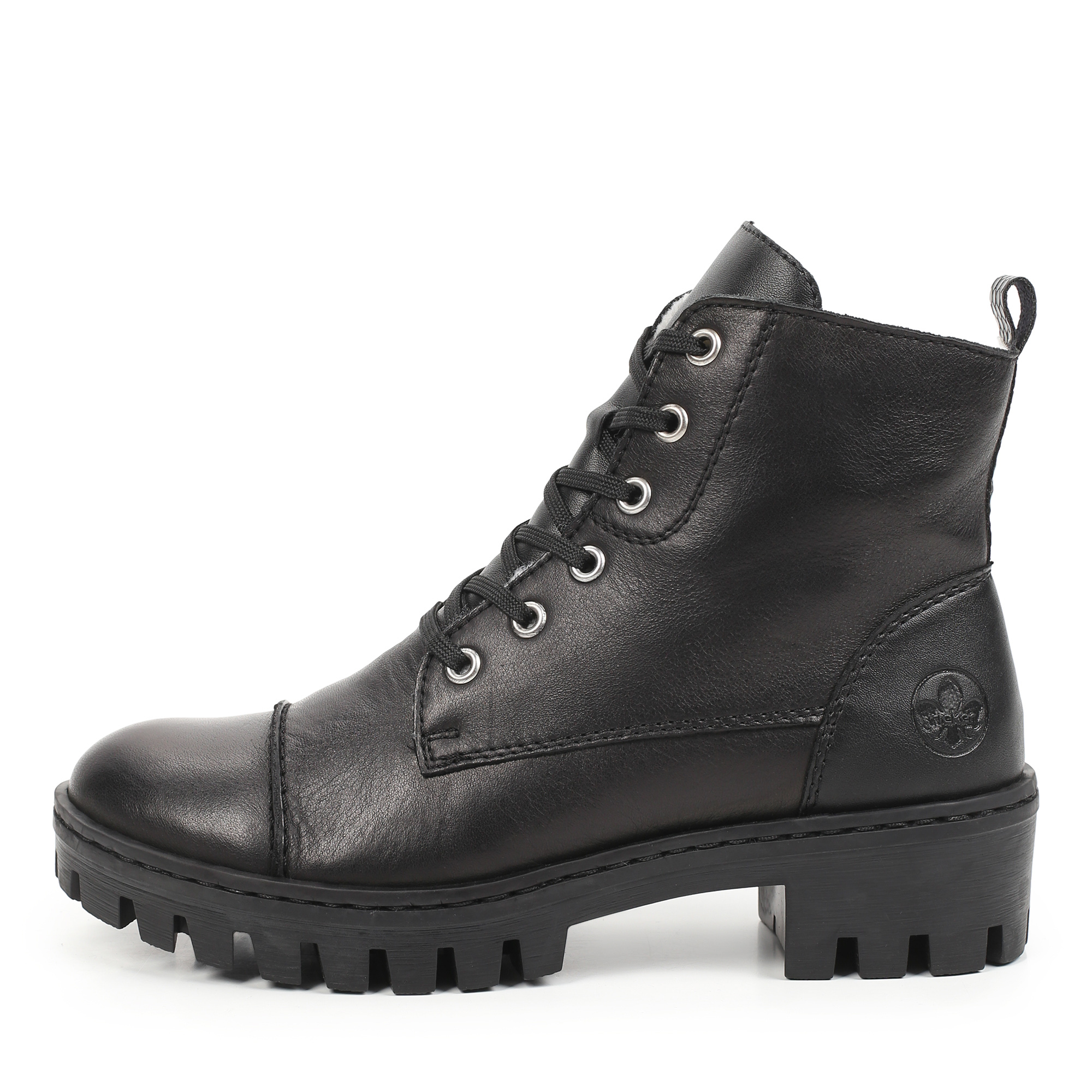 Ботинки Rieker 75722-01, цвет черный, размер 38 - фото 1