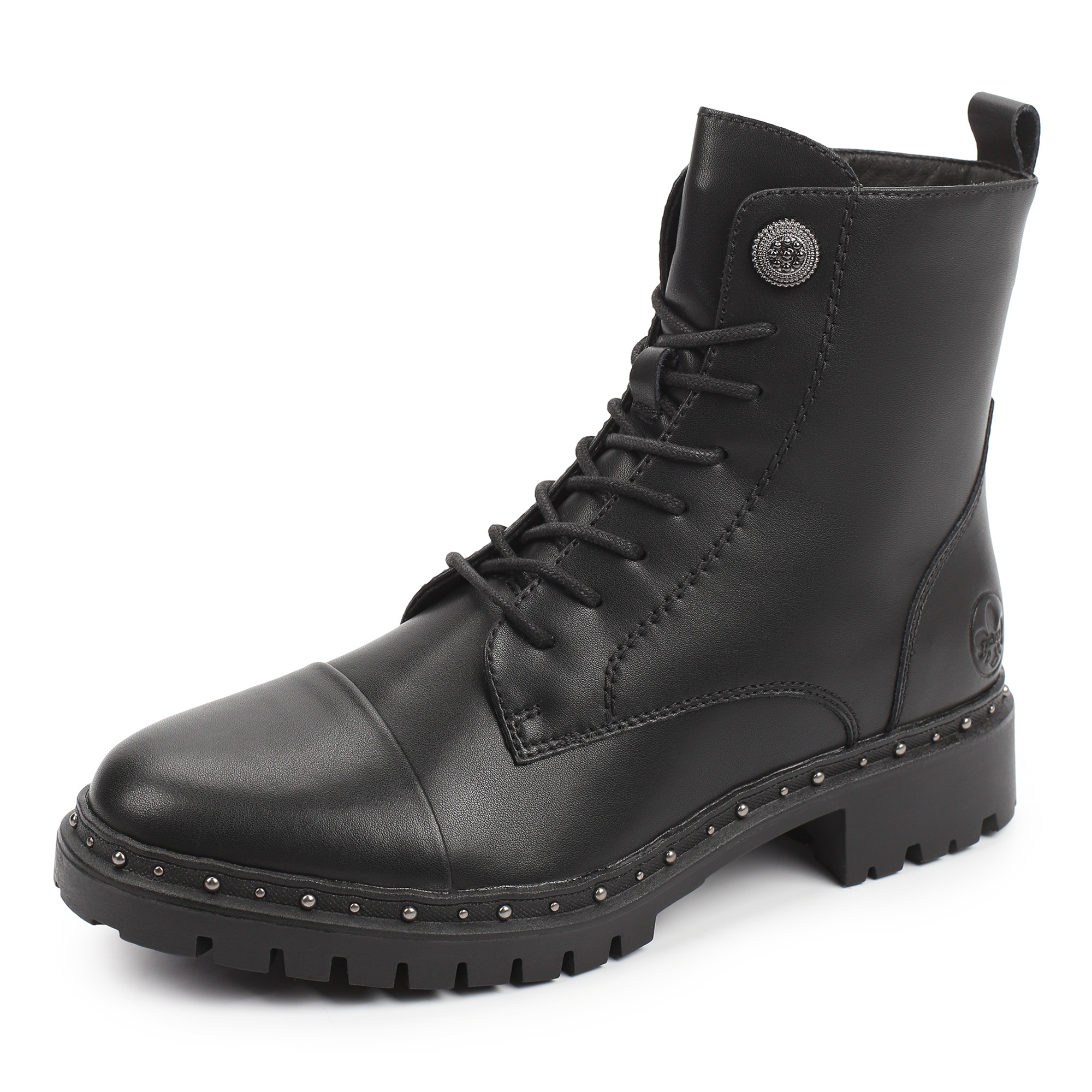 Ботинки Rieker 93802-00, цвет черный, размер 39 - фото 2