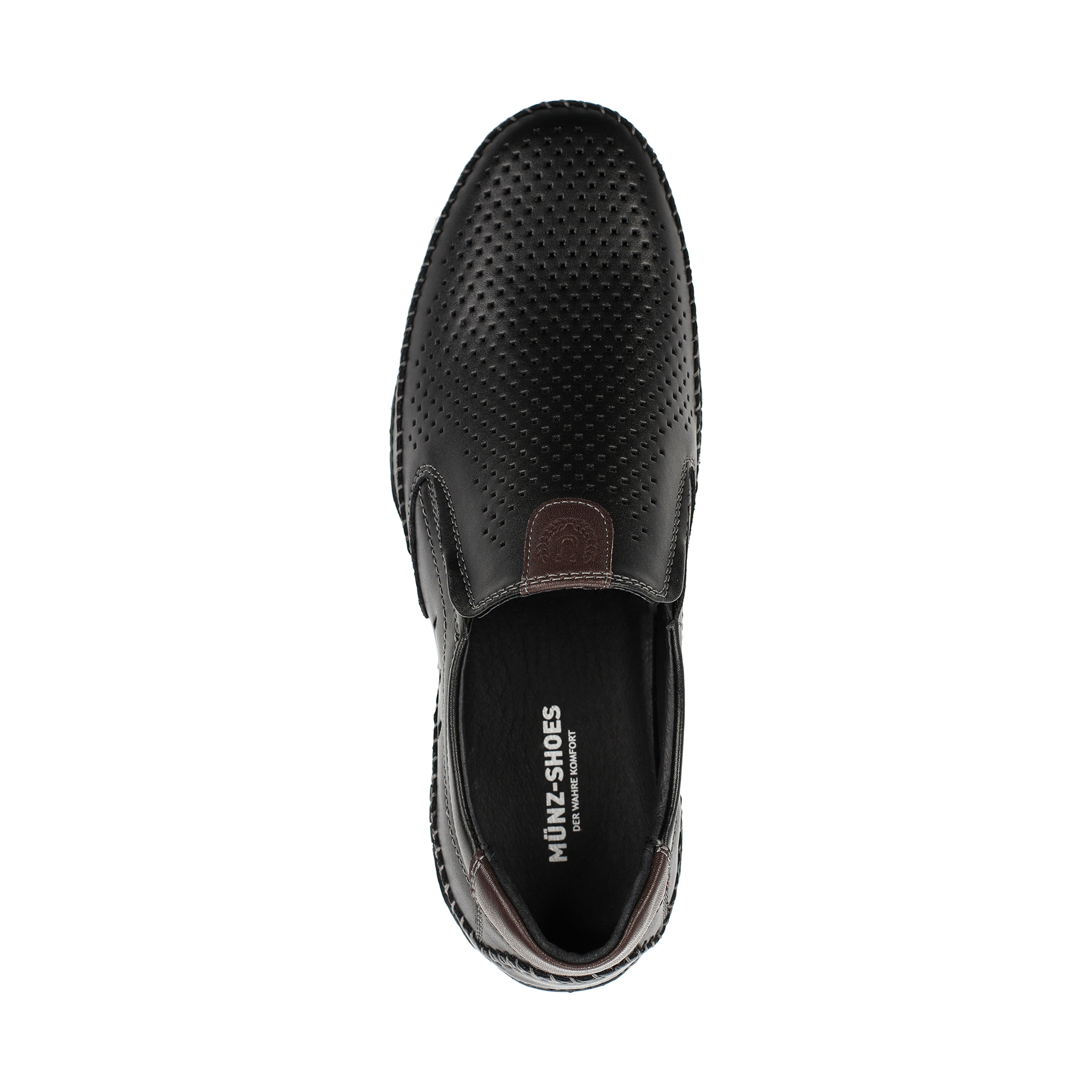 Туфли/полуботинки MUNZ Shoes 058-118D-1602, цвет черный, размер 42 - фото 5