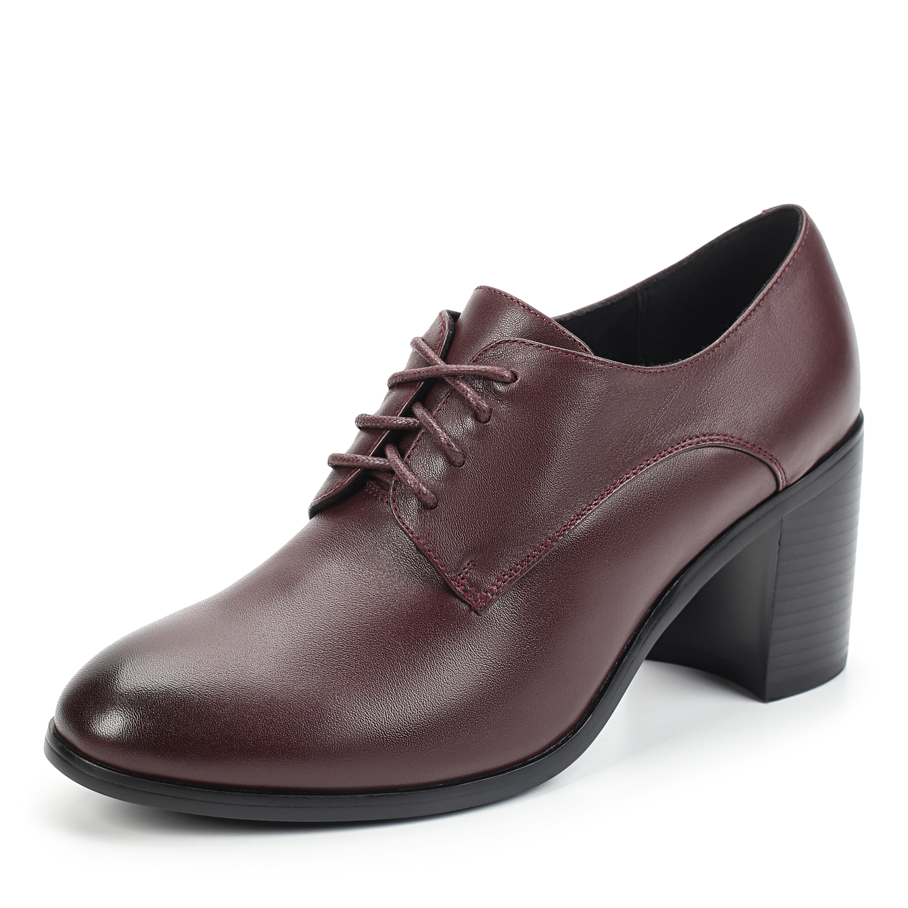 Туфли Thomas Munz 043-082A-2105 043-082A-2105, цвет бордовый, размер 40 туфли закрытые - фото 2