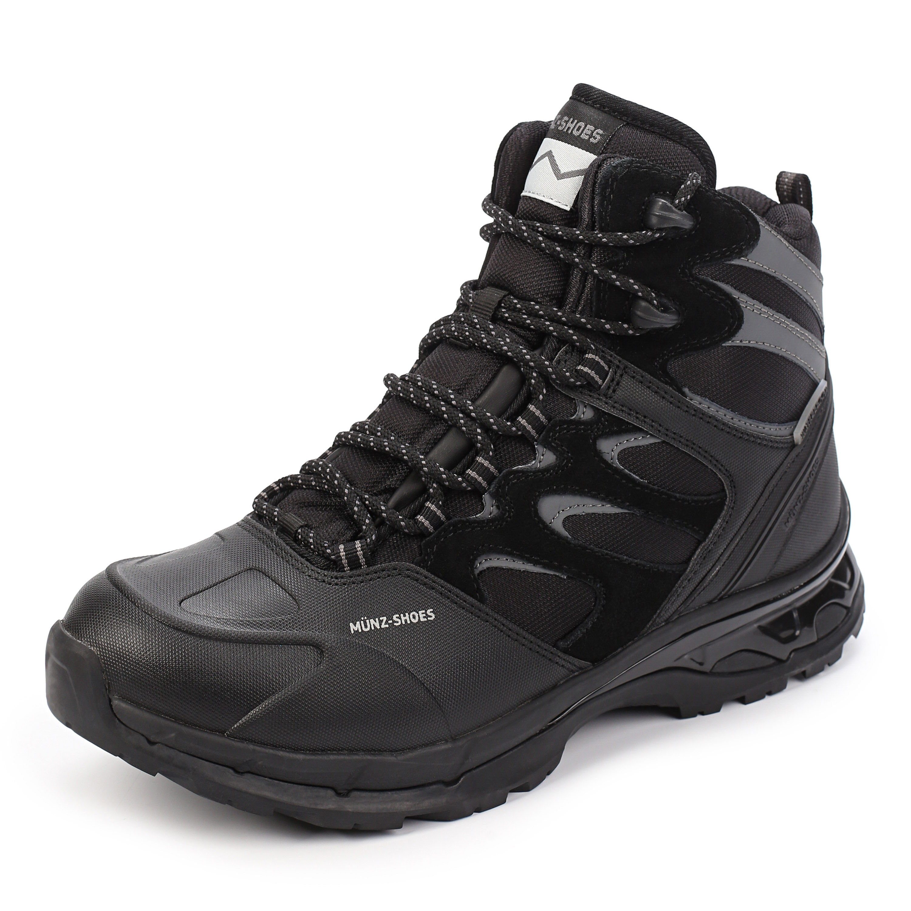 Ботинки MUNZ Shoes 050-004A-2602 050-004A-2602, цвет черный, размер 40 треки - фото 2