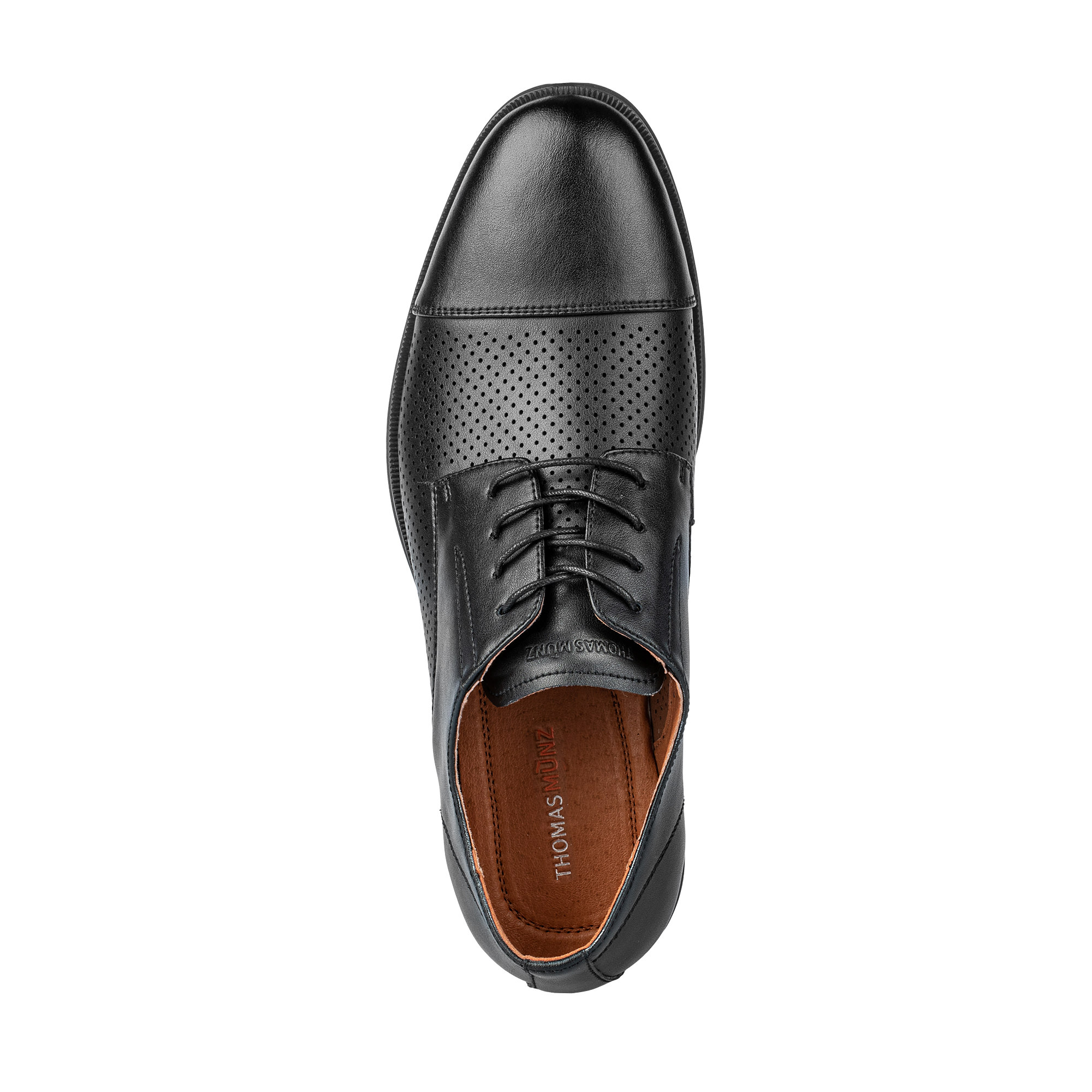 Туфли/полуботинки Thomas Munz 104-615A-1602, цвет черный, размер 43 - фото 5
