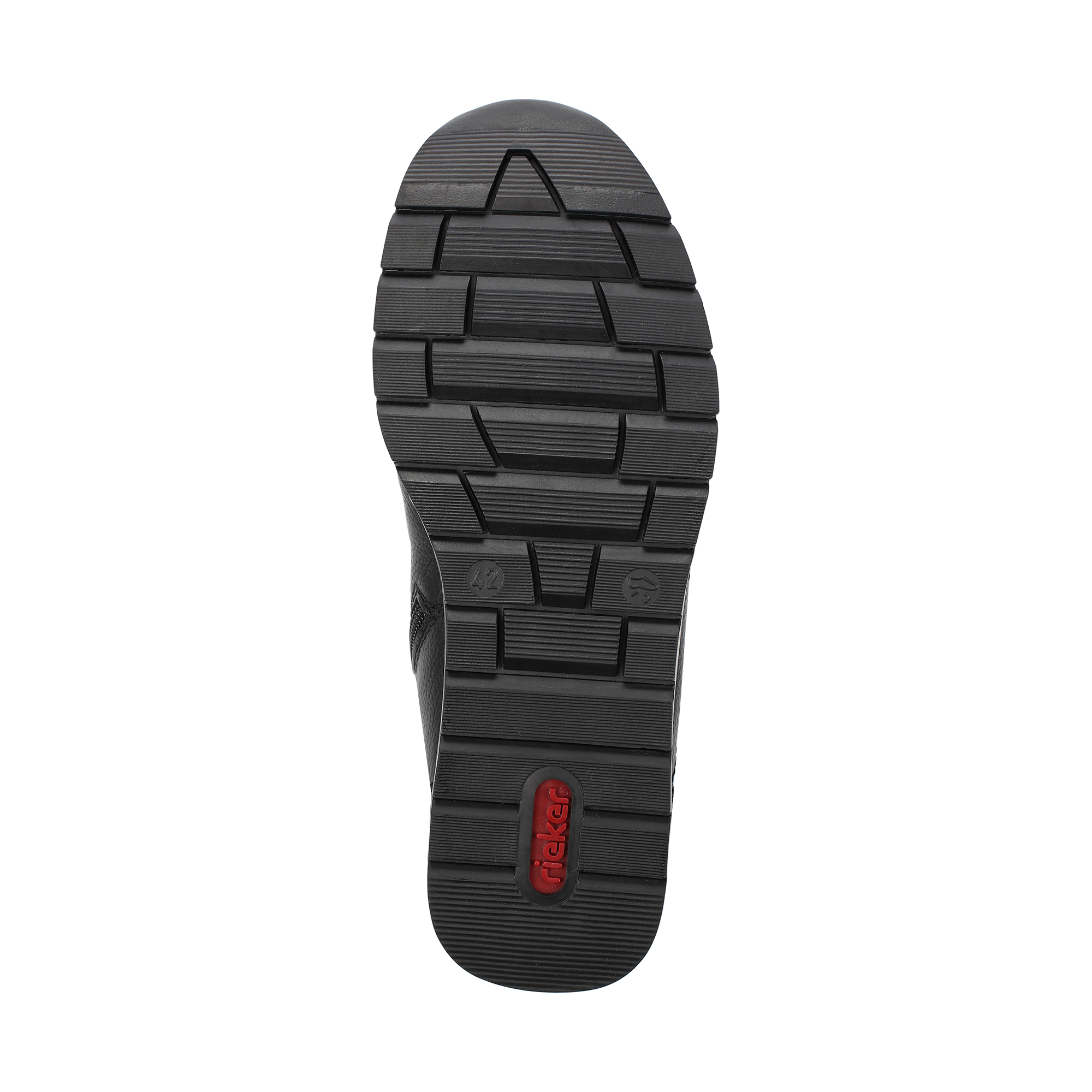 Туфли/полуботинки Rieker 18322-00, цвет черный, размер 43 - фото 4