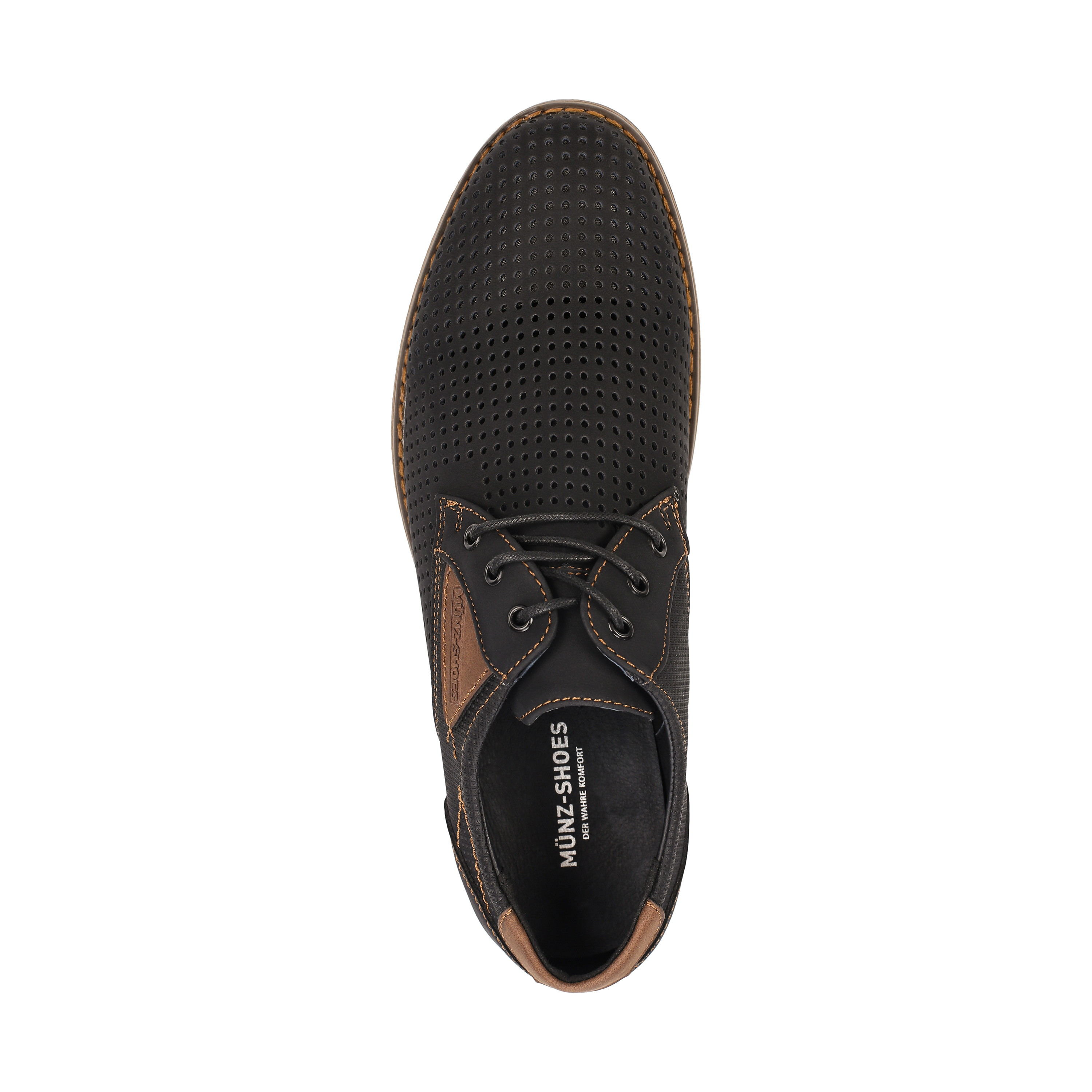 Полуботинки MUNZ Shoes 187-021C-1602 187-021C-1602, цвет коричневый, размер 44 - фото 5