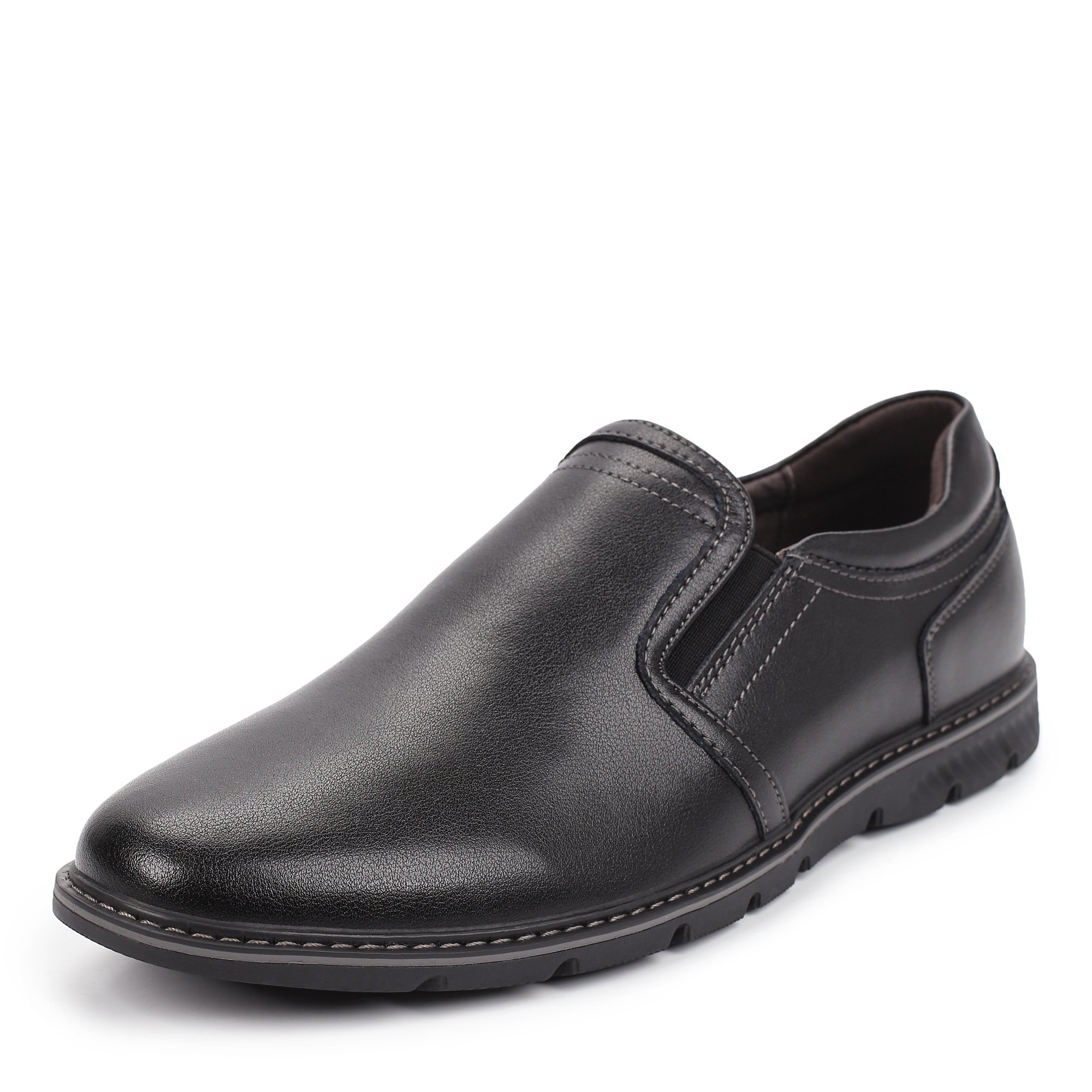Туфли/полуботинки MUNZ Shoes 098-558A-1602, цвет черный, размер 45 - фото 2