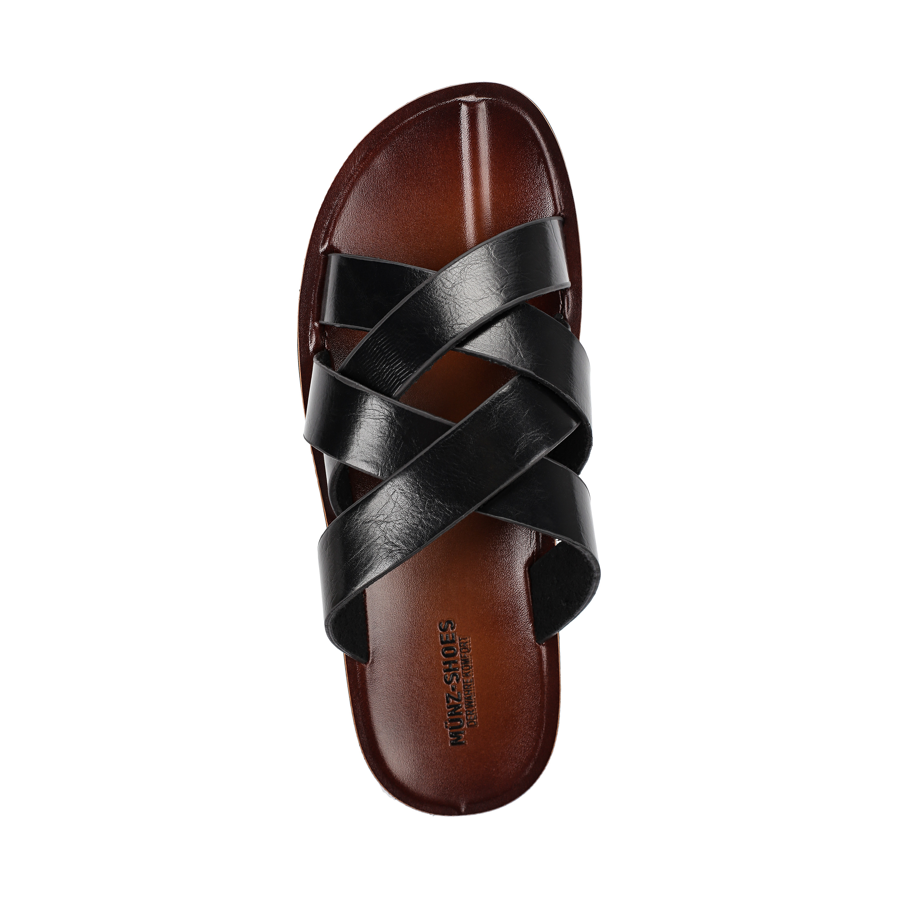 Сандалии MUNZ Shoes 268-129B-9602, цвет черный, размер 44 - фото 5