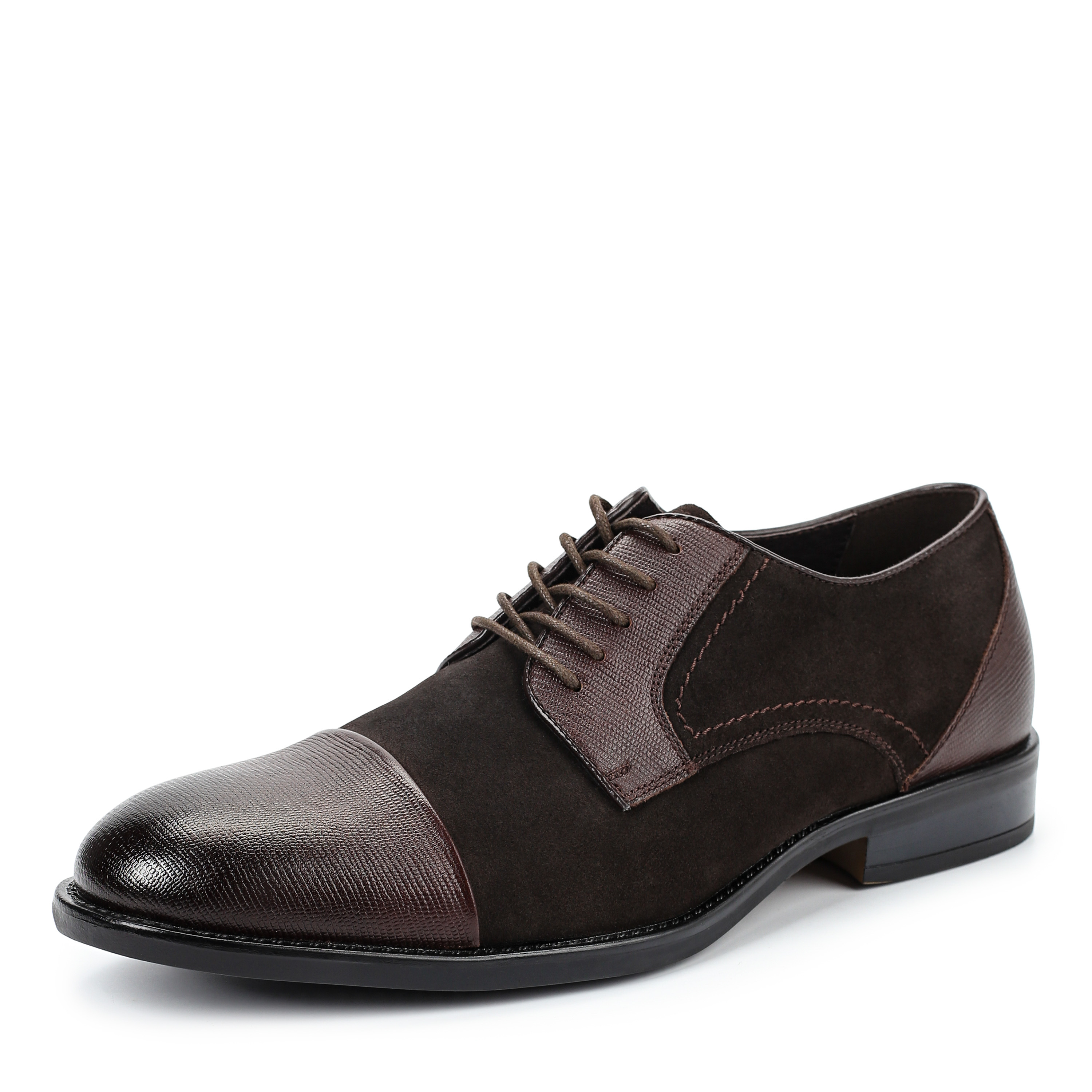 Туфли Thomas Munz 73-134C-1502, цвет коричневый, размер 40 дерби - фото 2