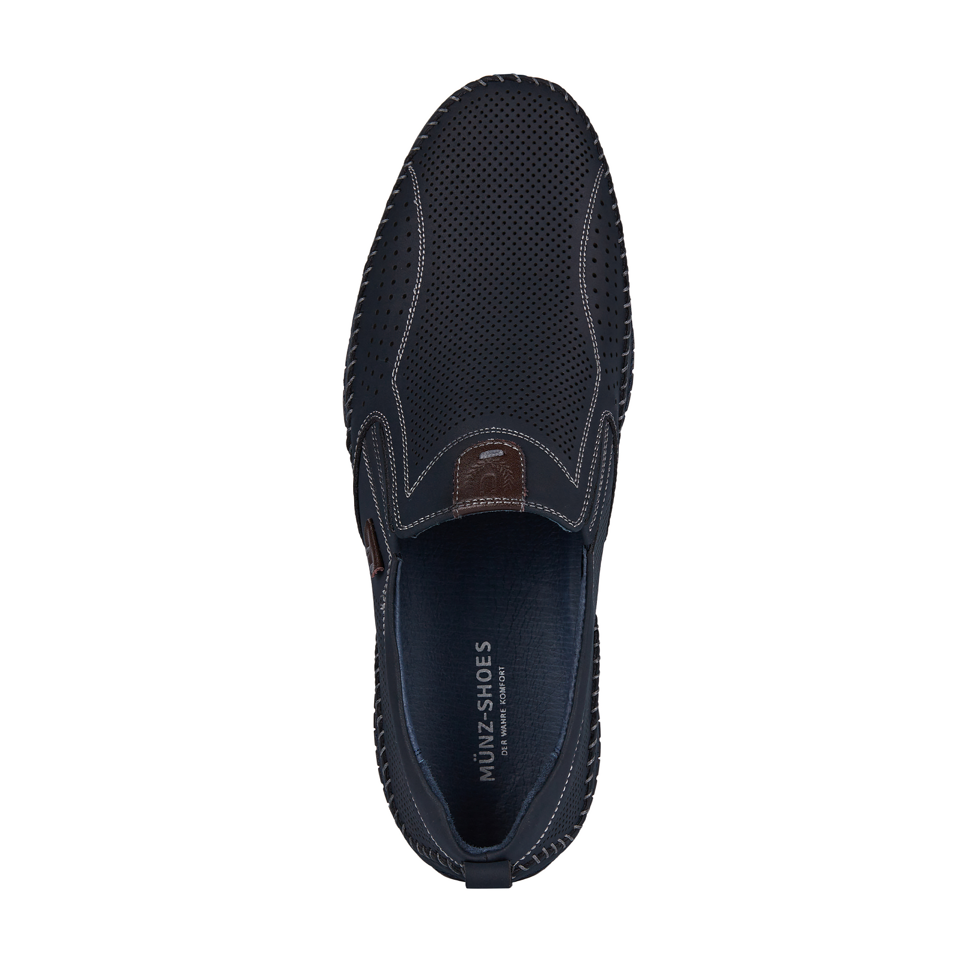 Туфли/полуботинки MUNZ Shoes 058-060C-1603, цвет синий, размер 45 - фото 4