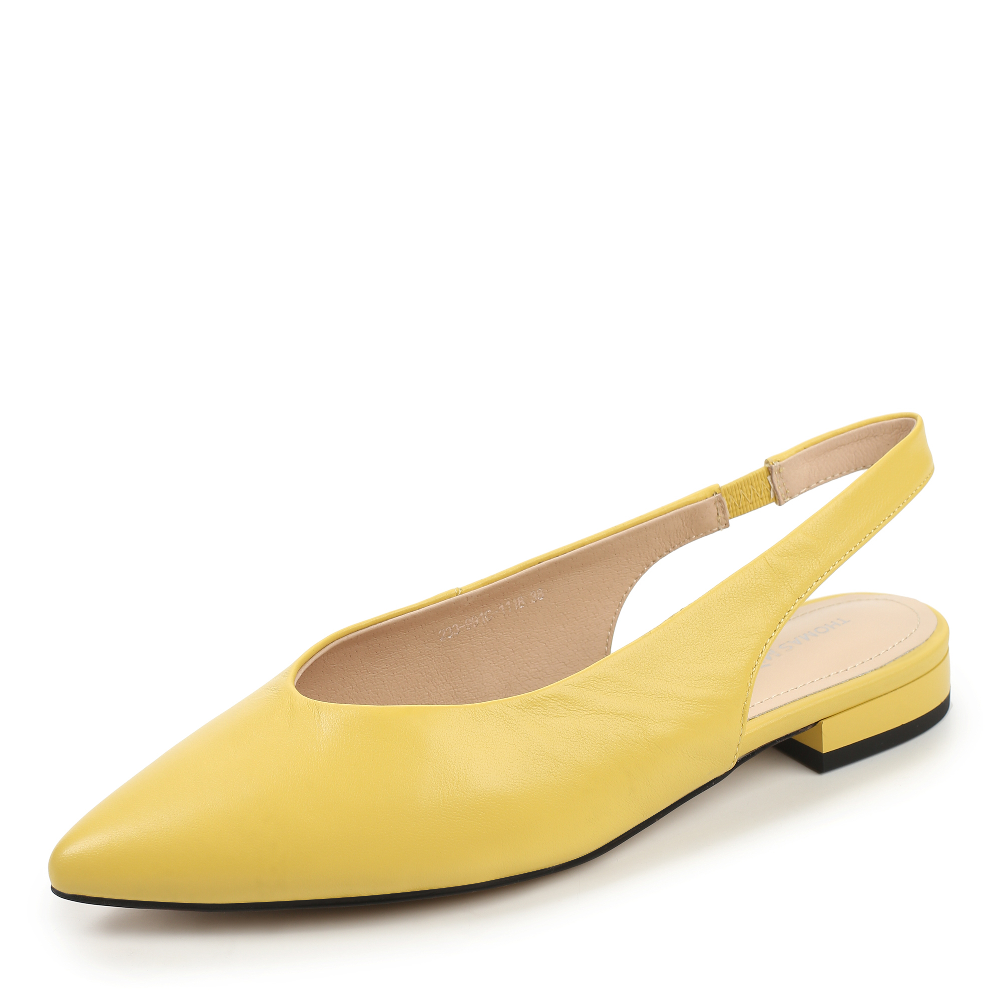 Туфли Thomas Munz 233-991C-1118, цвет желтый, размер 38 - фото 2