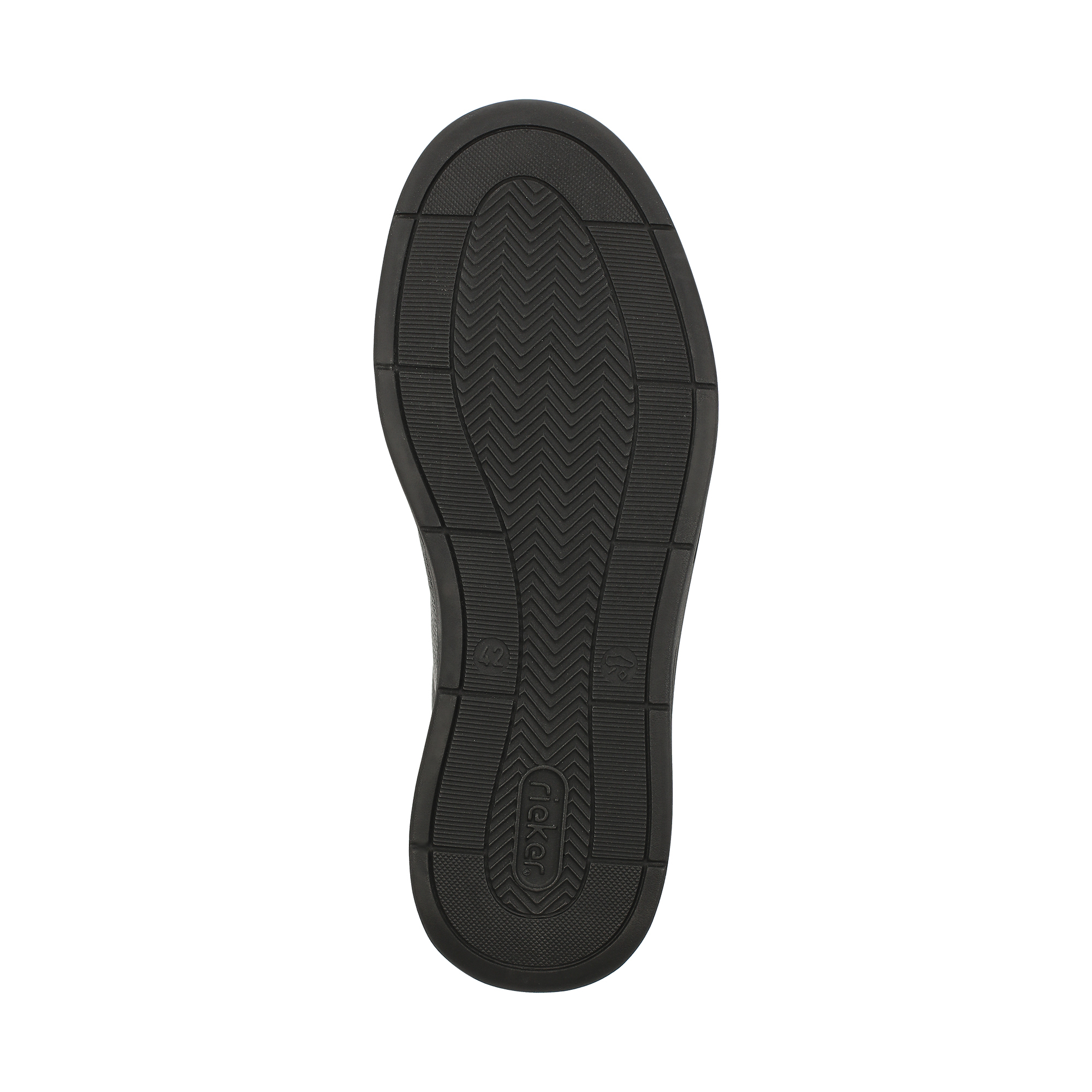 Туфли/полуботинки Rieker B6326-00, цвет черный, размер 41 - фото 4