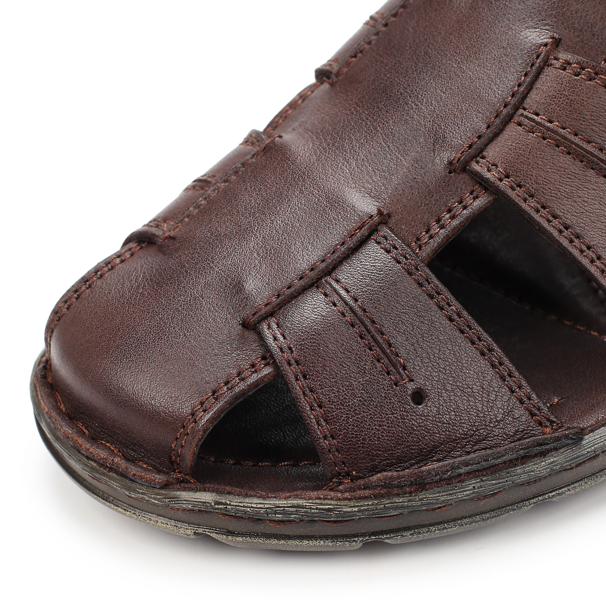 Сандалии MUNZ Shoes 331-068F-1109, цвет коричневый, размер 45 - фото 6