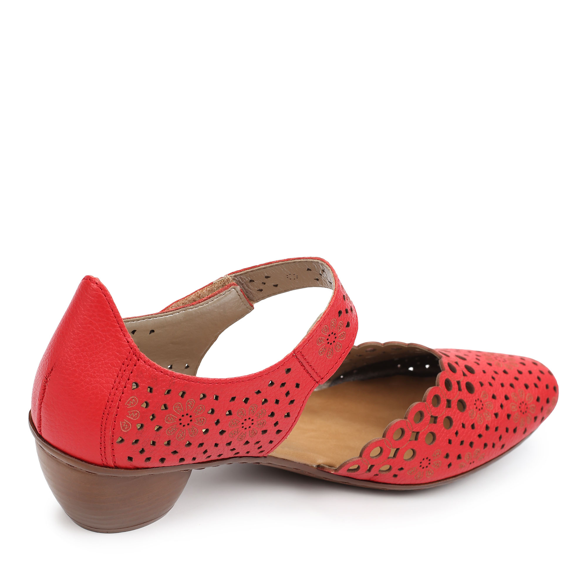 Туфли Rieker 43753-34, цвет красный, размер 36 - фото 3
