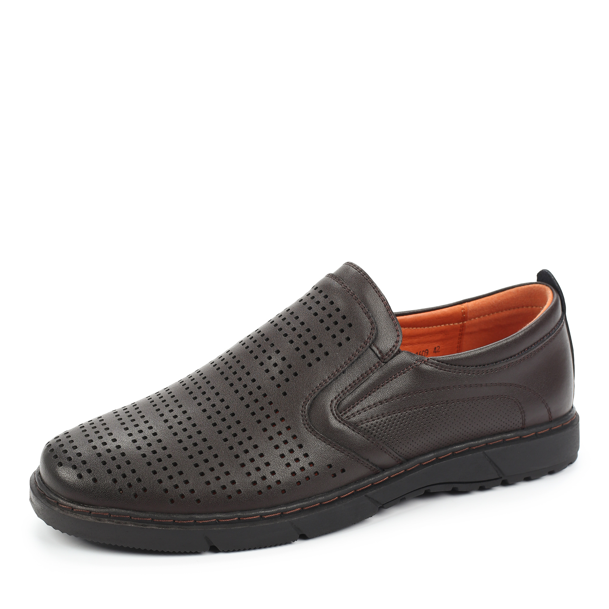 Туфли/полуботинки MUNZ Shoes 104-612A-1609, цвет темно-коричневый, размер 40 - фото 2