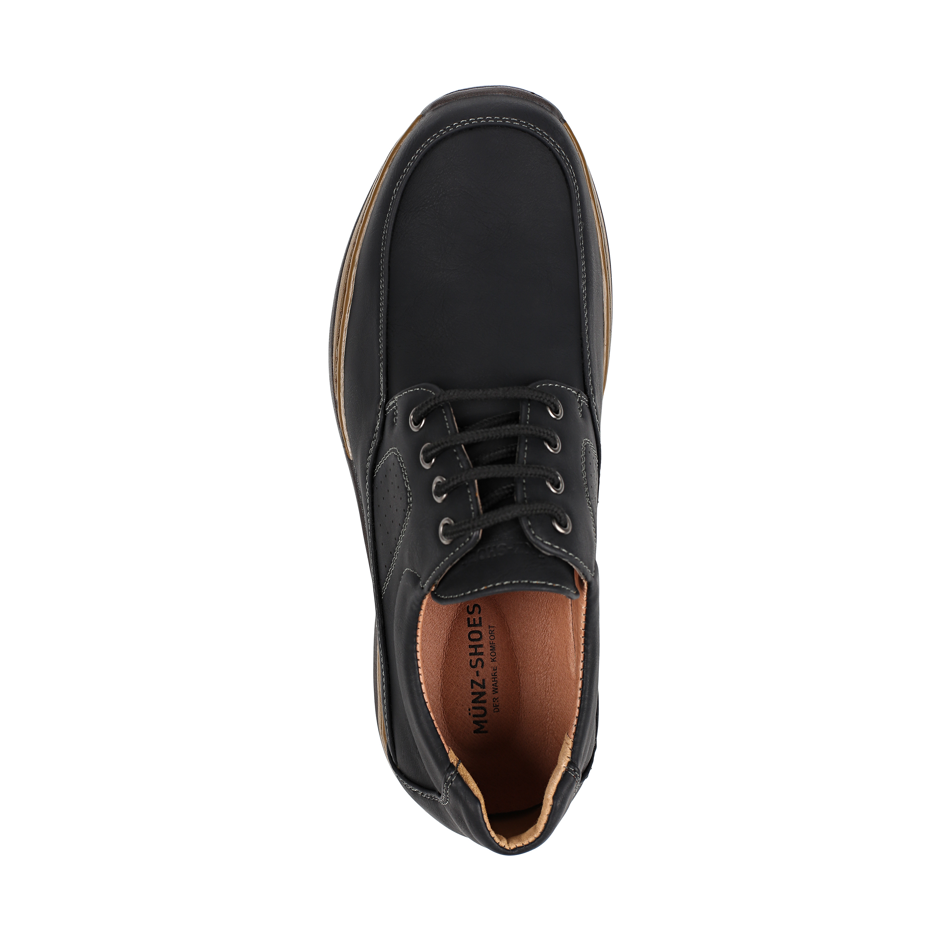 Полуботинки MUNZ Shoes 268-132B-1602, цвет черный, размер 39 - фото 5