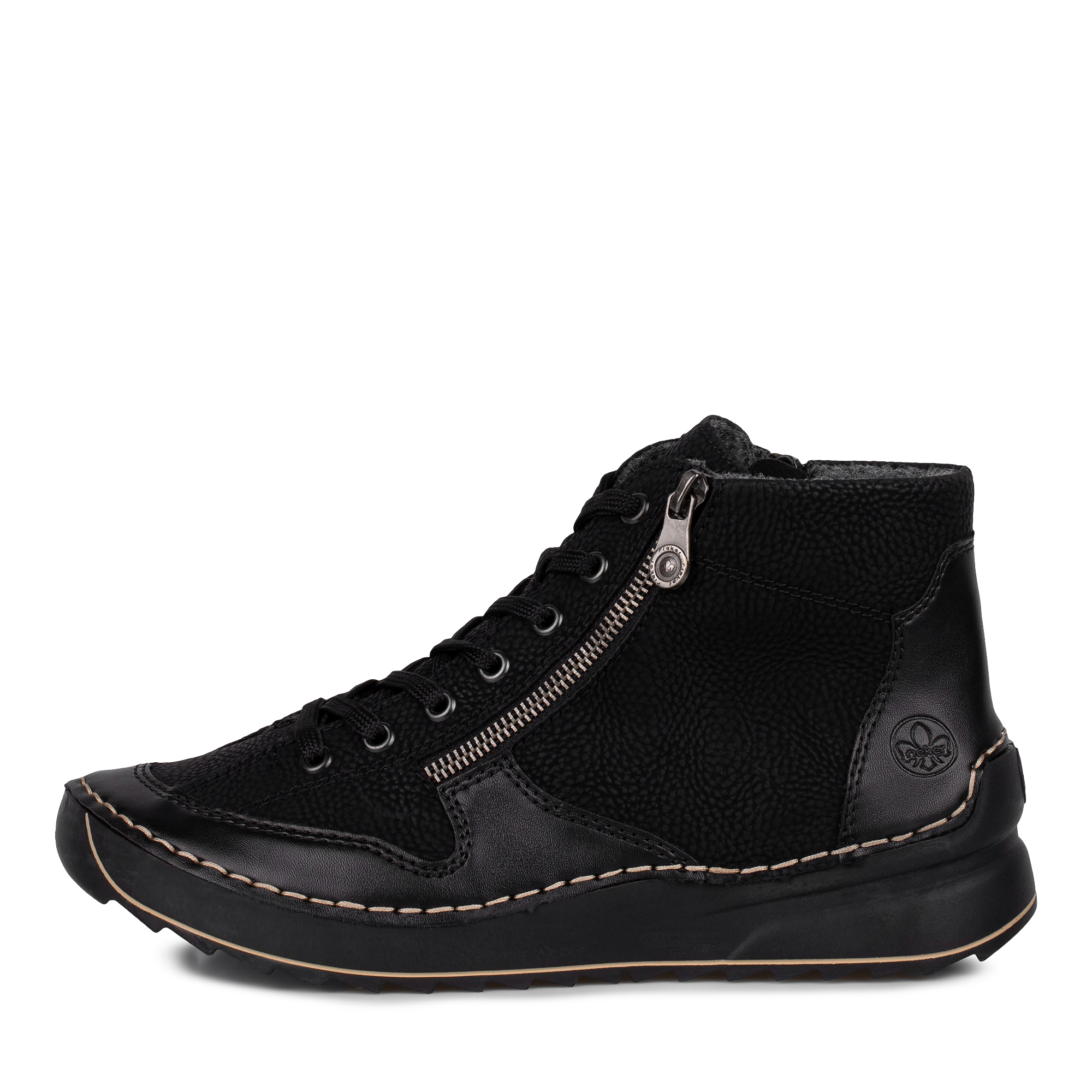 Ботинки Rieker 51517-00, цвет черный, размер 37 - фото 1
