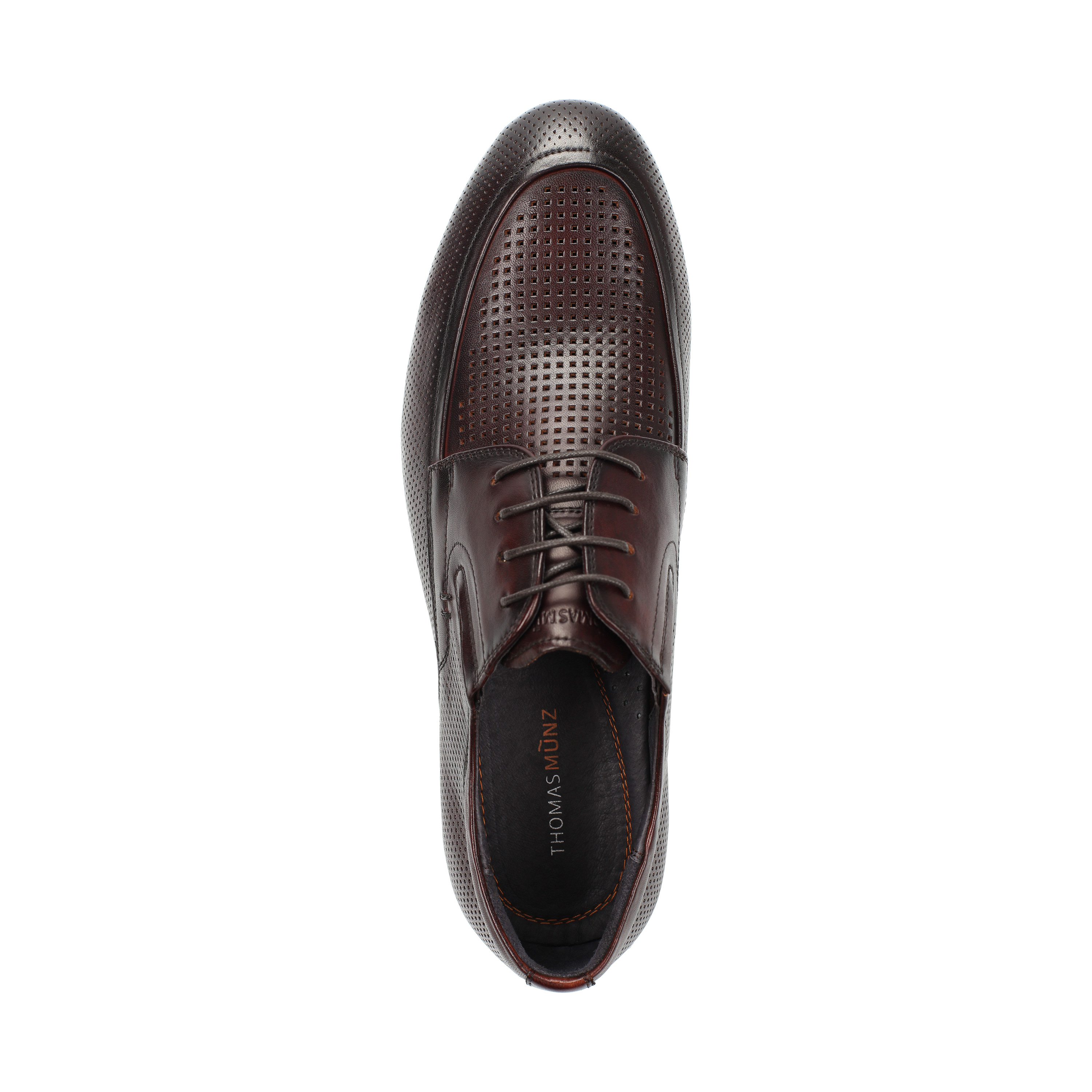 Туфли Thomas Munz 058-115B-1109 058-115B-1109, цвет коричневый, размер 41 полуботинки - фото 5