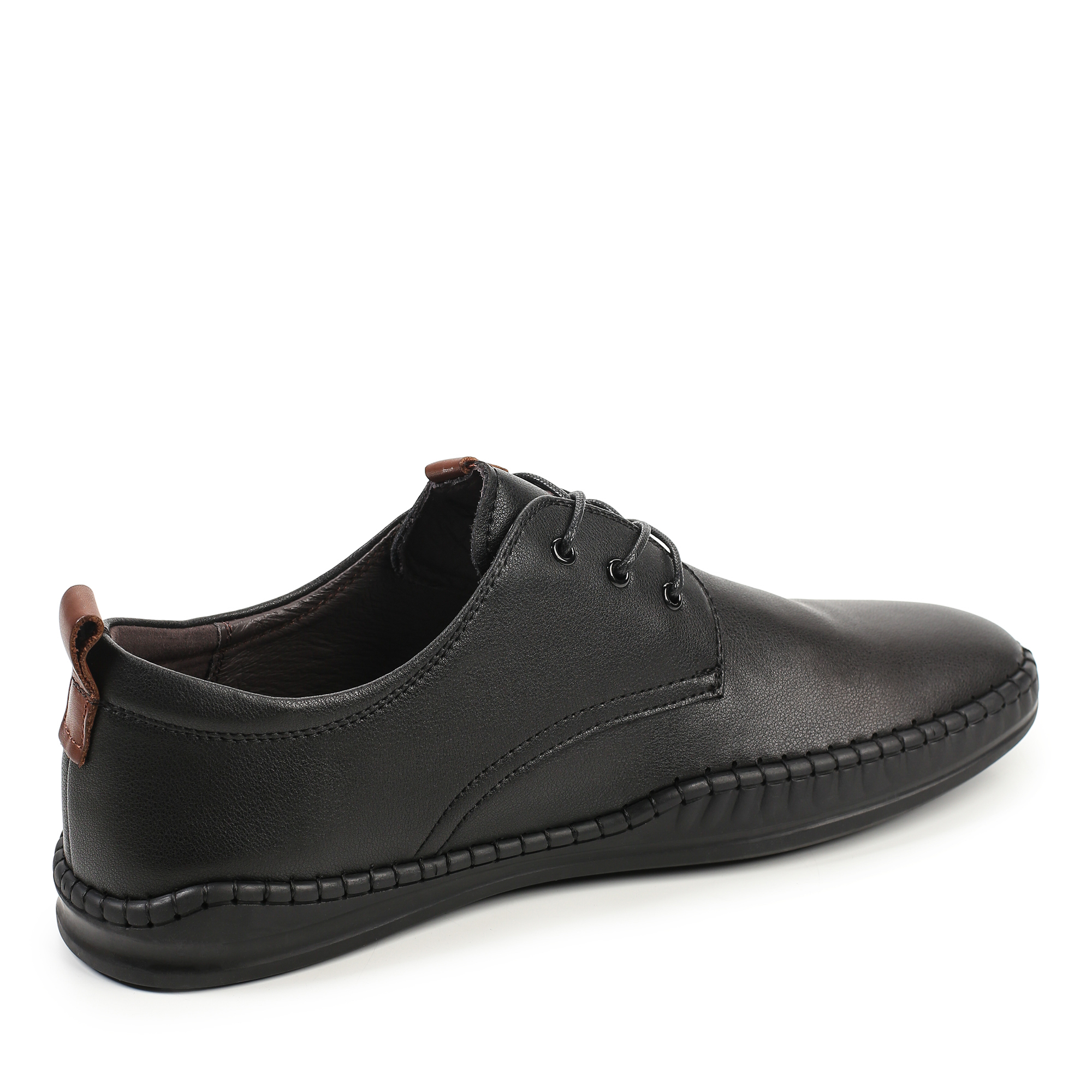 Туфли/полуботинки MUNZ Shoes 104-621A-1602, цвет черный, размер 43 - фото 3