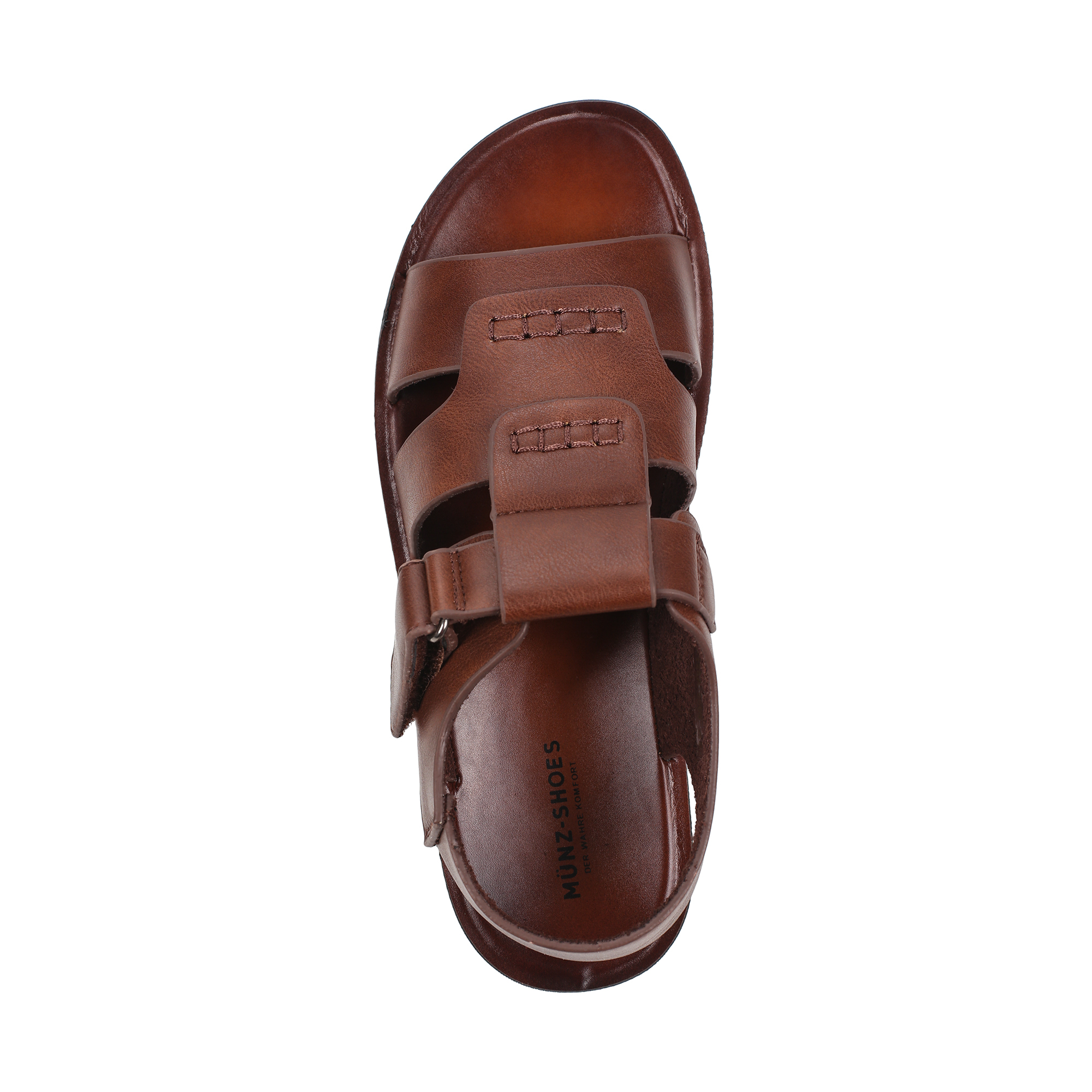 Сандалии MUNZ Shoes 268-128A-9609, цвет коричневый, размер 41 - фото 5