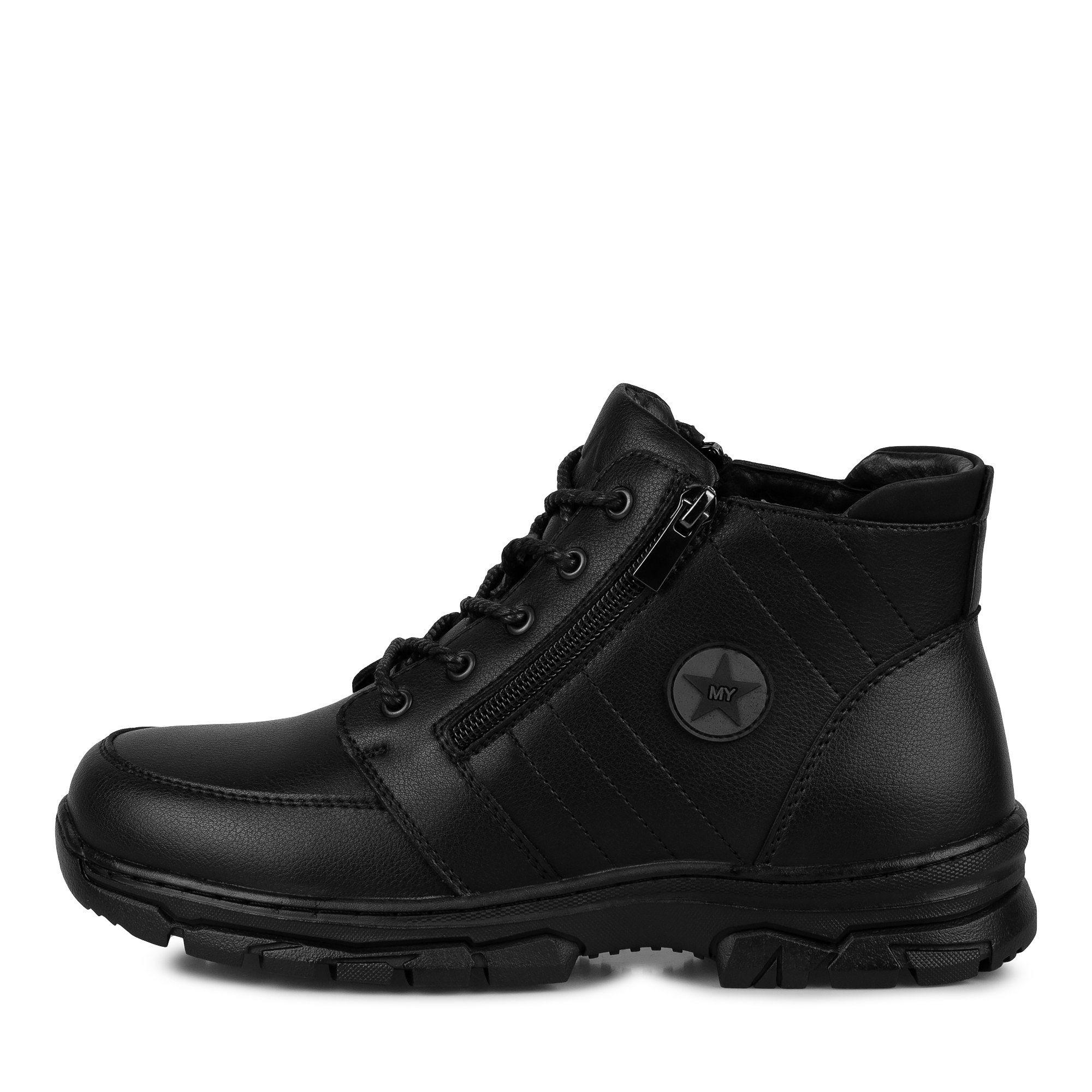 Обувь для мальчиков MUNZ YOUNG 116-498A-5602, цвет черный, размер 41
