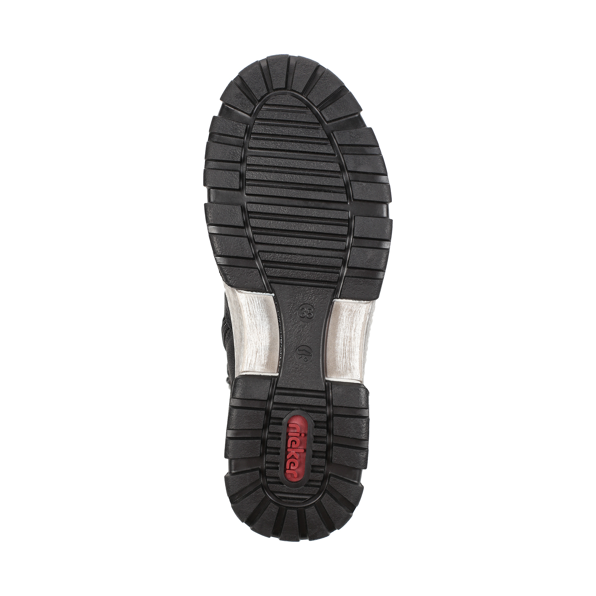 Ботинки Rieker X8633-02, цвет черный, размер 39 - фото 4