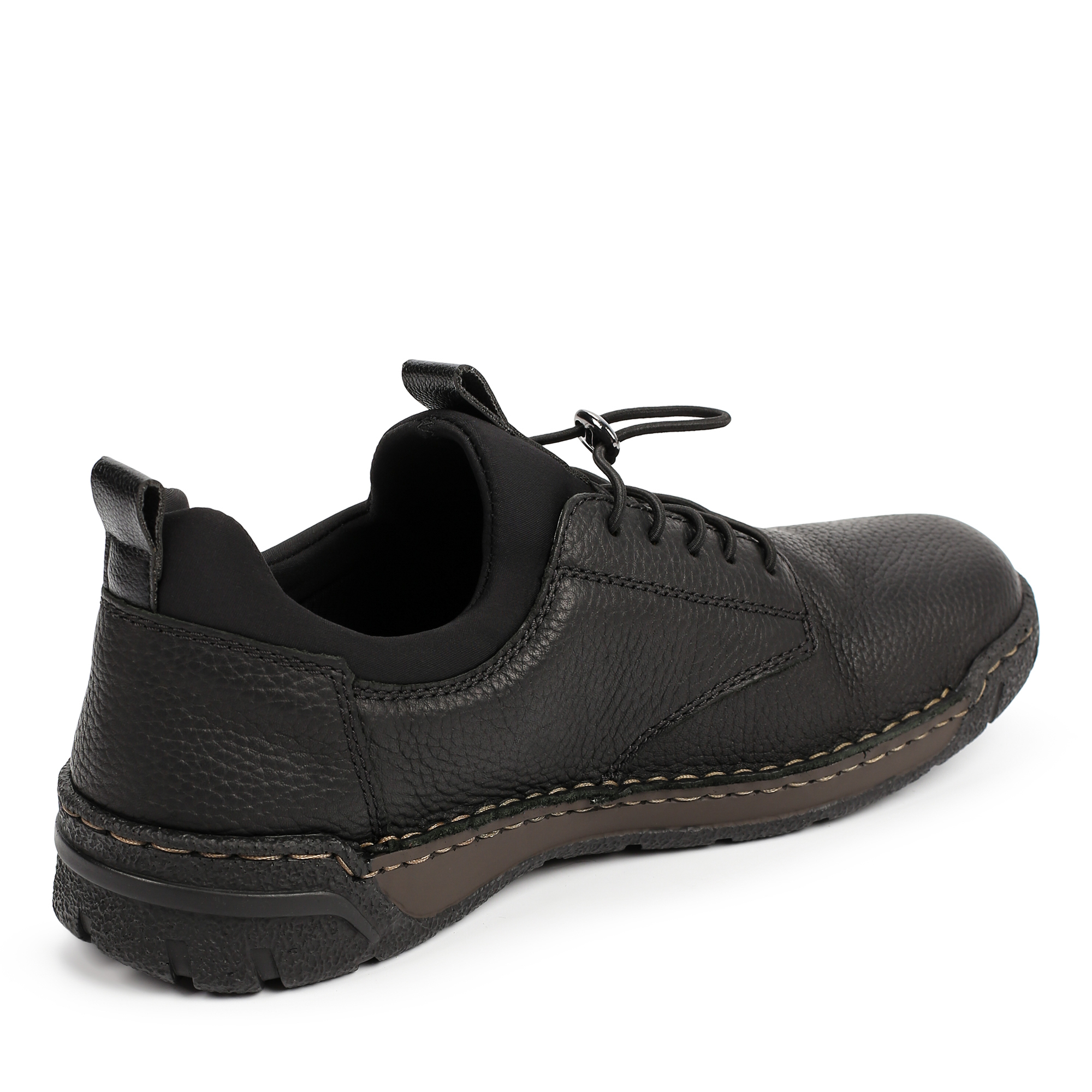 Туфли/полуботинки Rieker B0379-00, цвет черный, размер 40 - фото 3