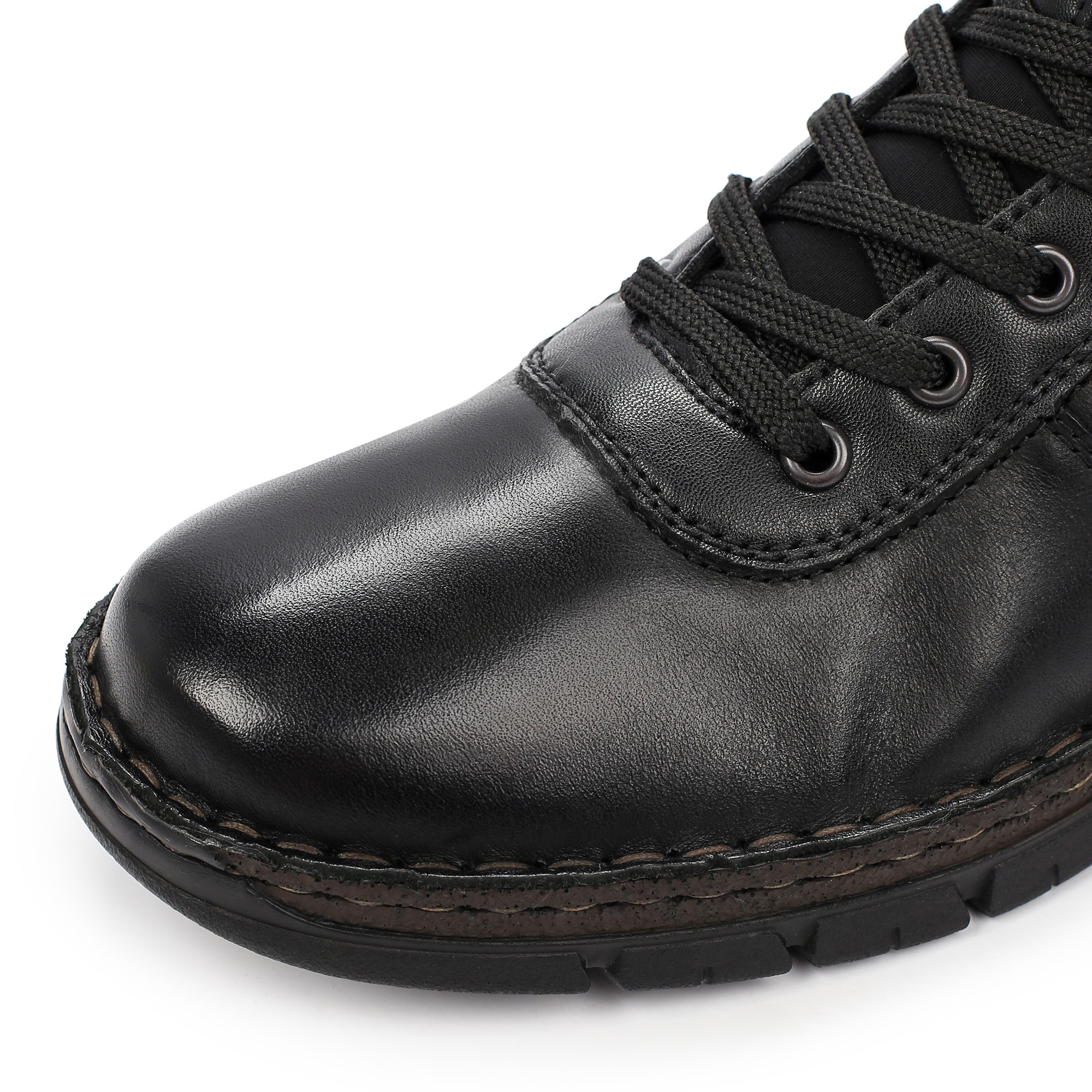 Туфли/полуботинки Rieker 12252-00, цвет черный, размер 44 - фото 6