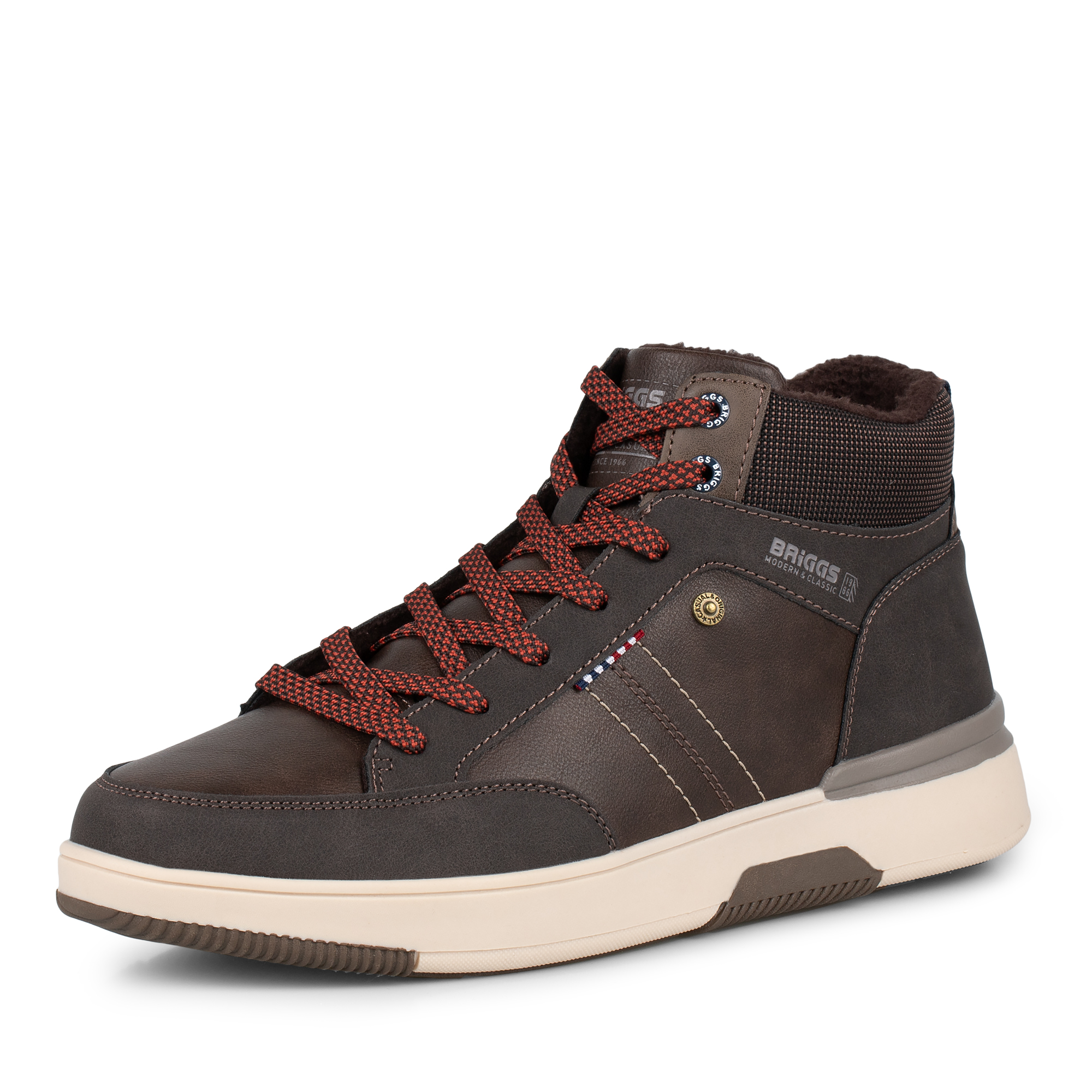 Ботинки BRIGGS 018-112B-2609, цвет темно-коричневый, размер 46 - фото 2