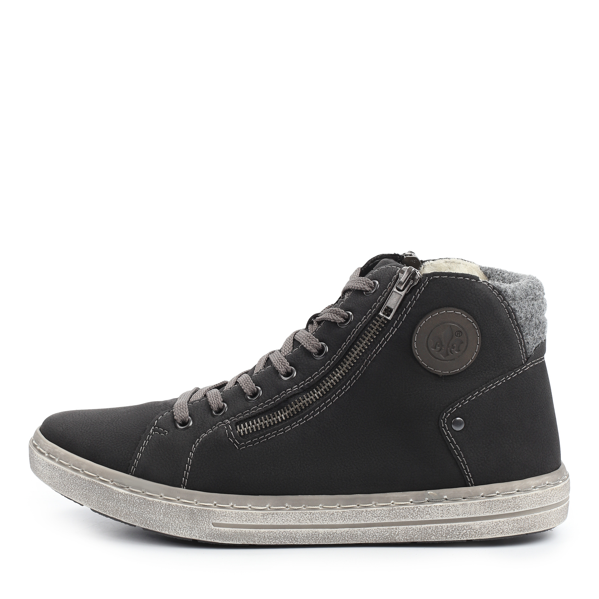 Ботинки Rieker 30921-02, цвет серый, размер 44 - фото 1