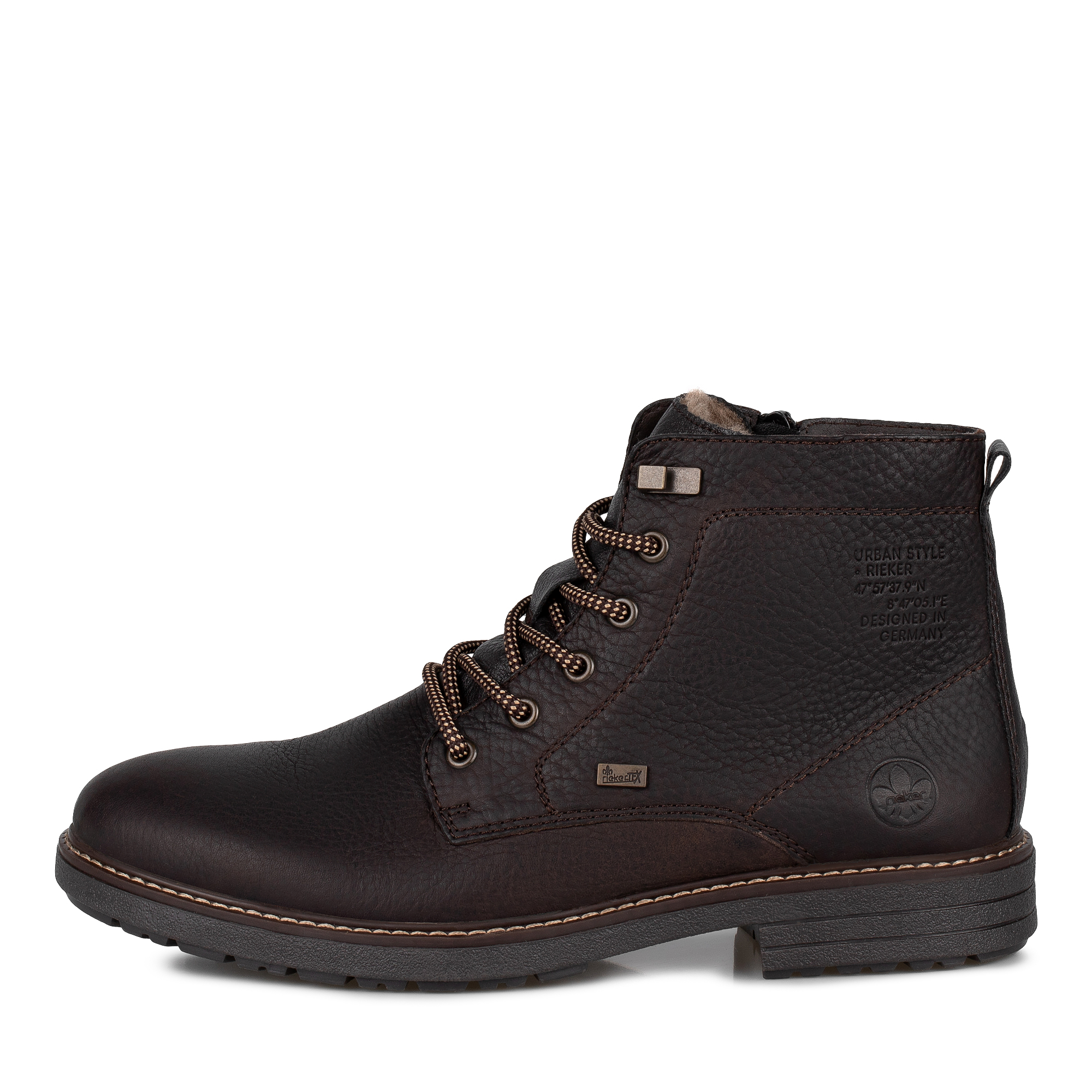 Ботинки Rieker 33121-25, цвет коричневый, размер 43