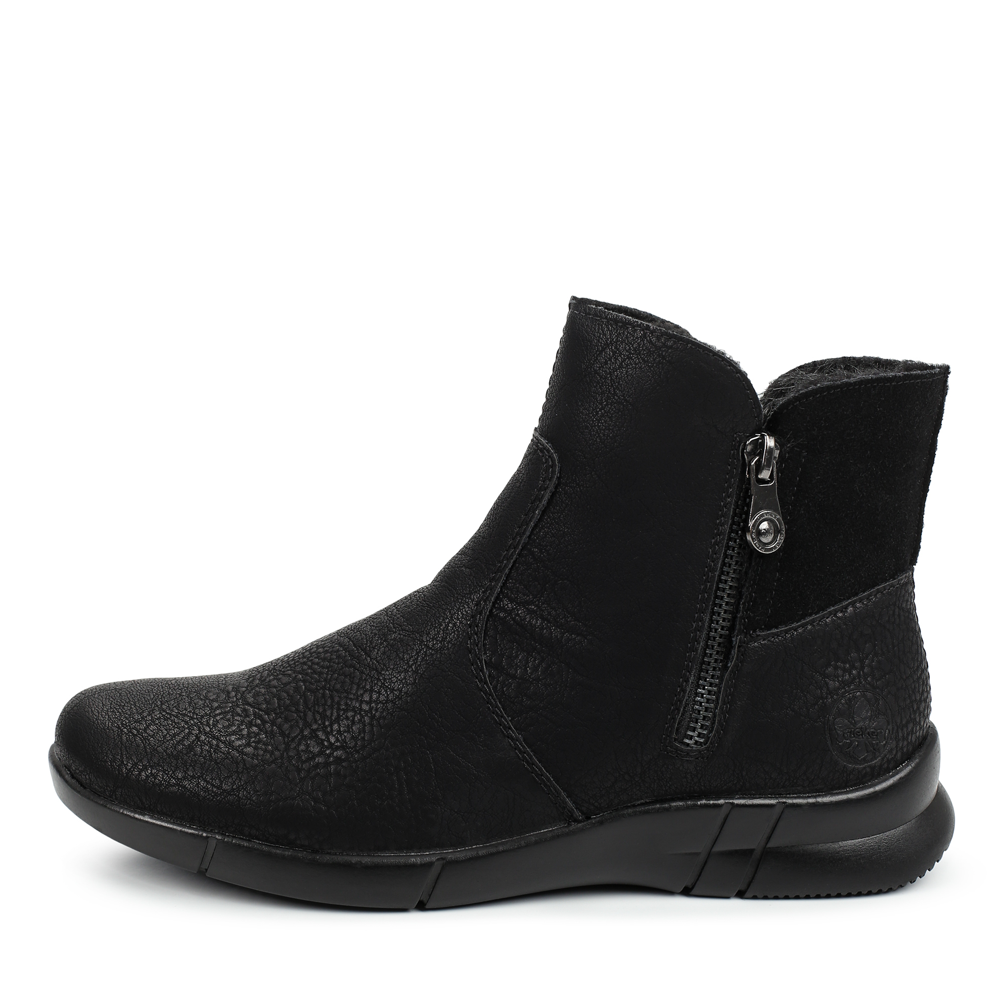 Ботинки Rieker X2161-00, цвет черный, размер 39 - фото 1