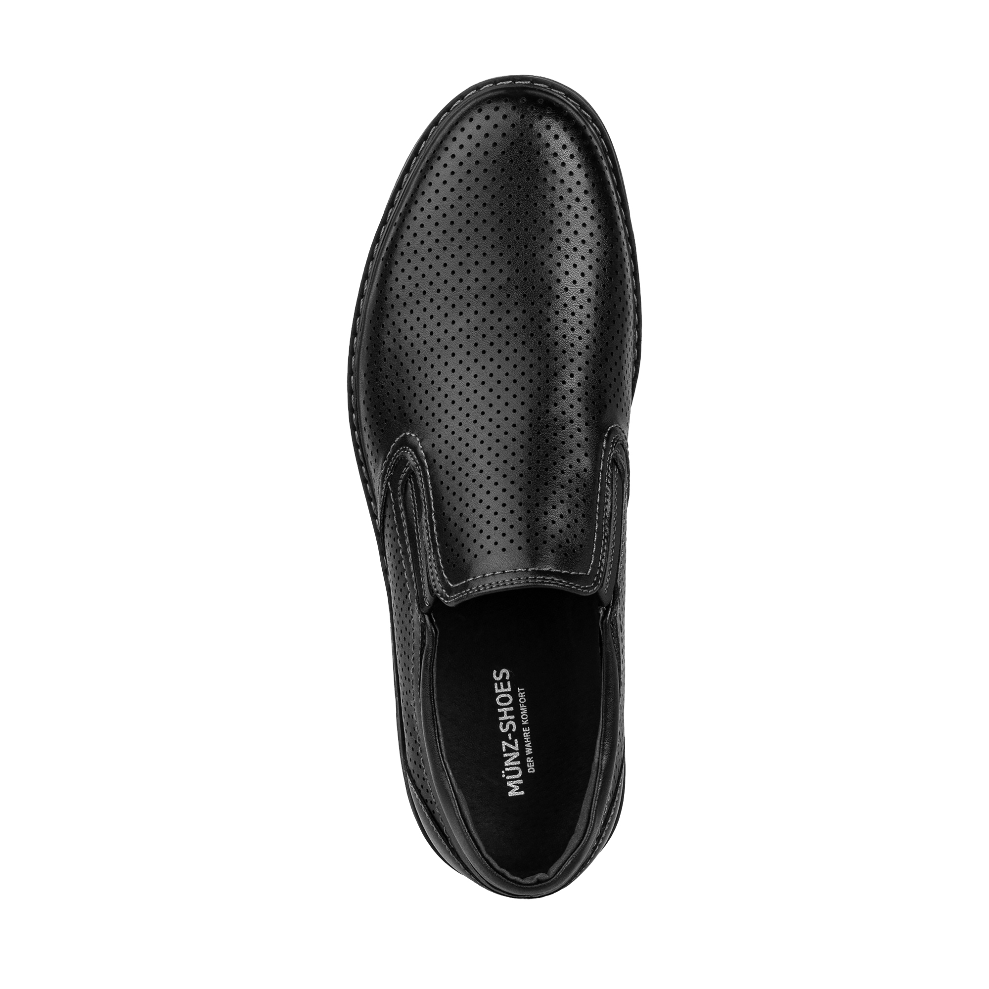 Туфли/полуботинки MUNZ Shoes 098-558B-1602, цвет черный, размер 42 - фото 5