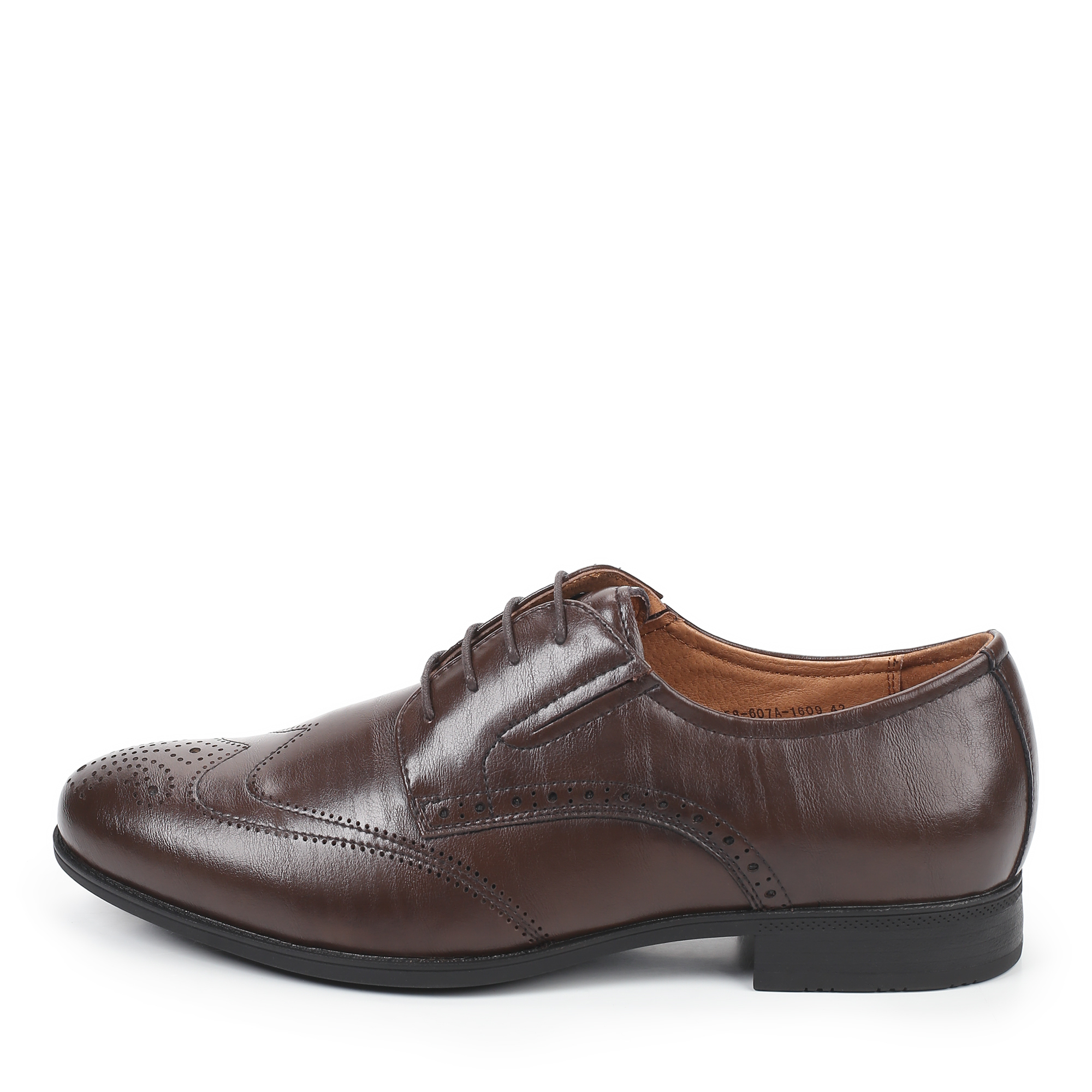 Туфли/полуботинки Thomas Munz 058-607A-1609, цвет темно-коричневый, размер 40