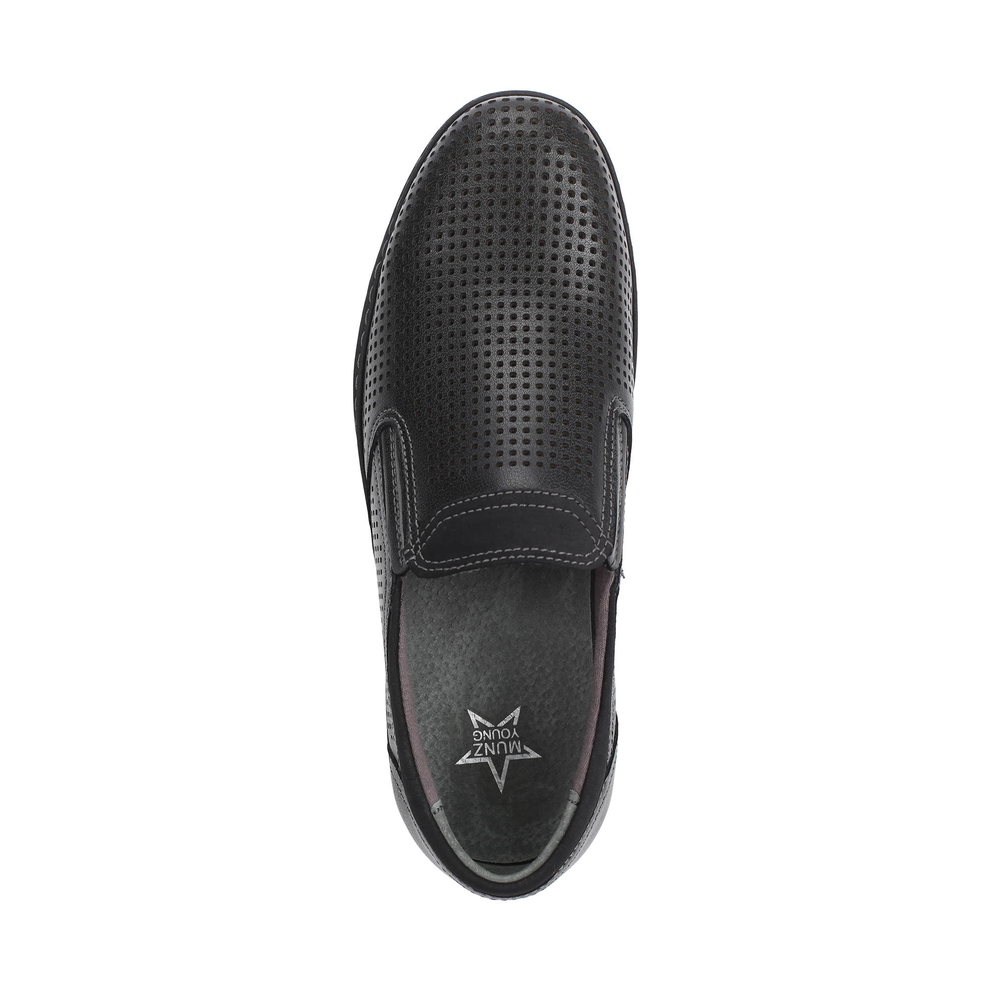 Обувь для мальчиков MUNZ YOUNG 098-283A-2602, цвет черный, размер 40 - фото 5