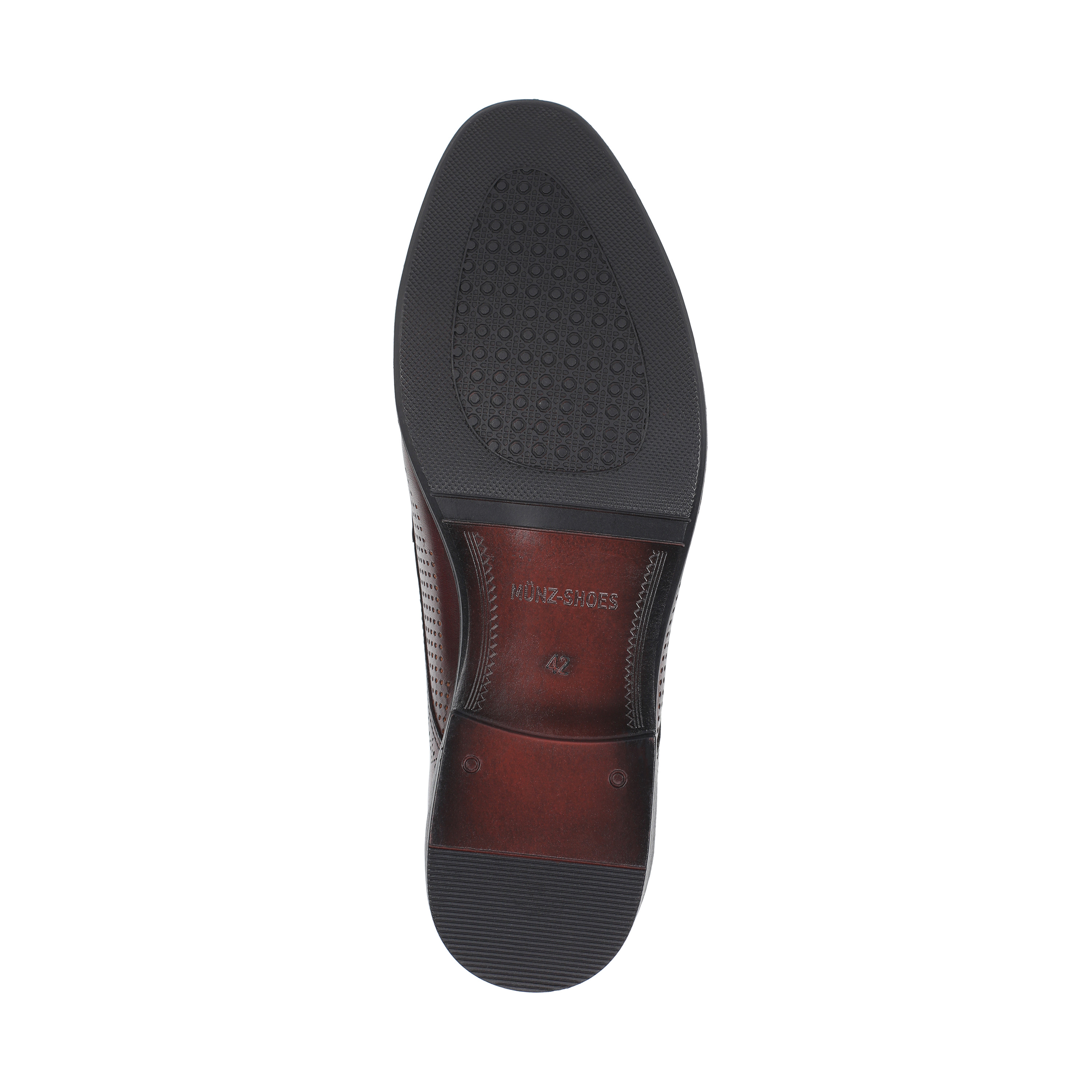 Туфли MUNZ Shoes 058-438A-1109, цвет коричневый, размер 45 - фото 4