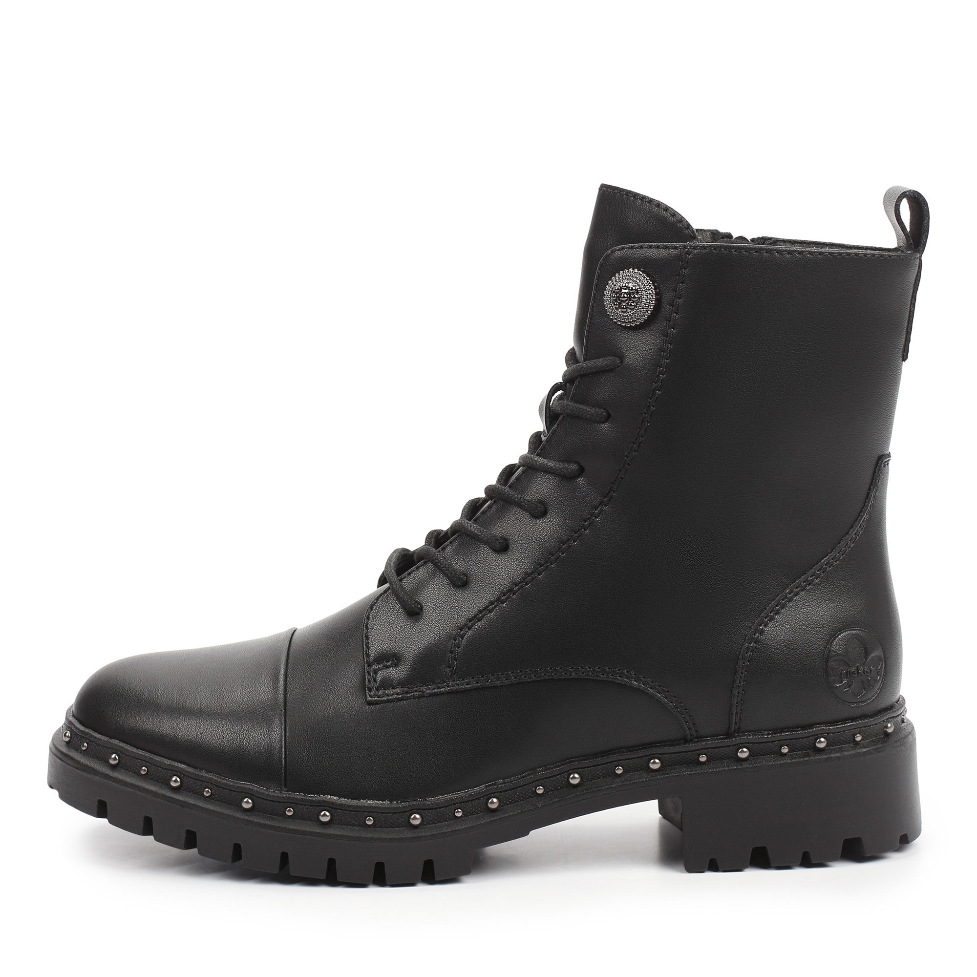 Ботинки Rieker 93802-00, цвет черный, размер 39 - фото 1