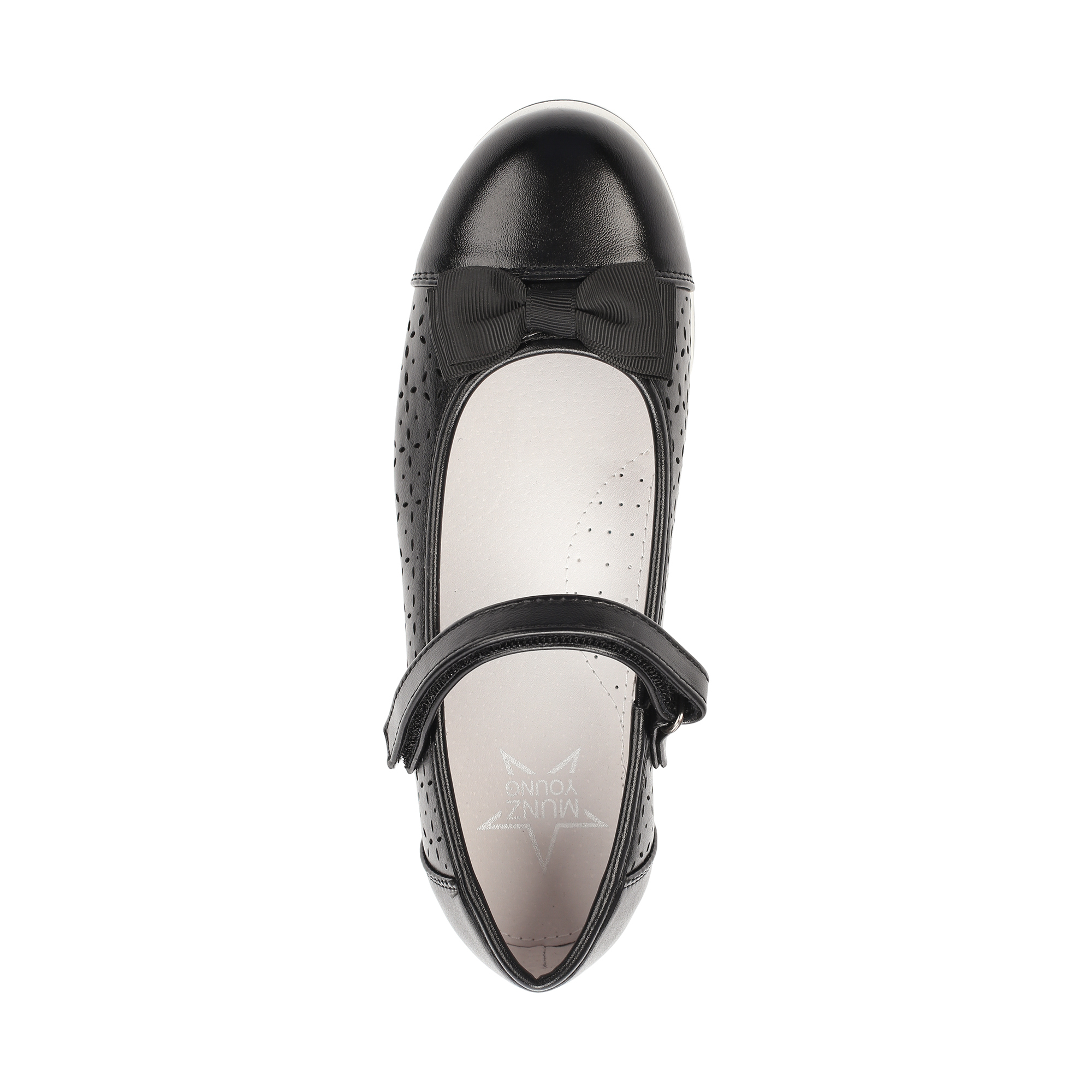 Обувь для девочек MUNZ YOUNG 215-132A-1602, цвет черный, размер 33 - фото 5
