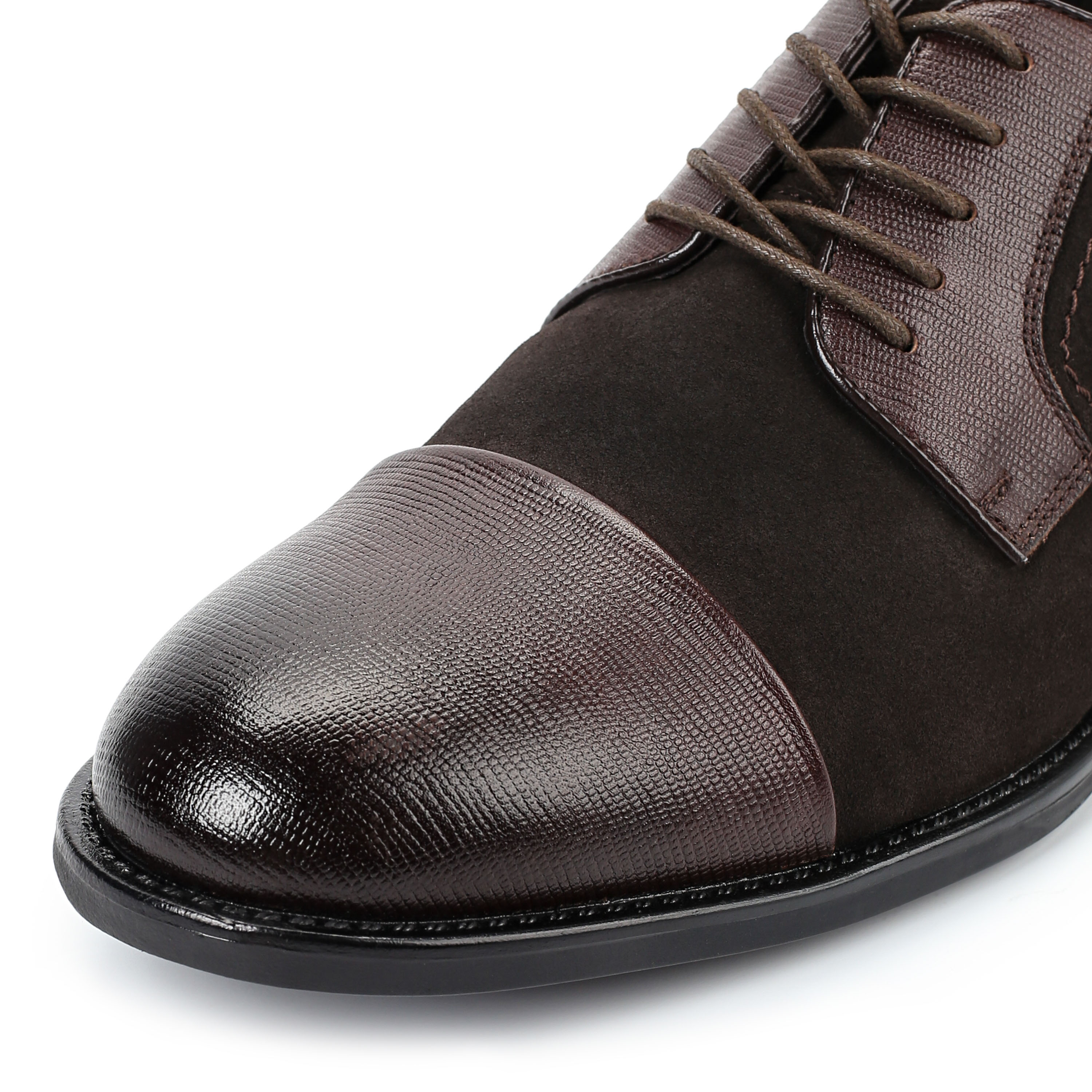Туфли Thomas Munz 73-134C-1502, цвет коричневый, размер 44 дерби - фото 6