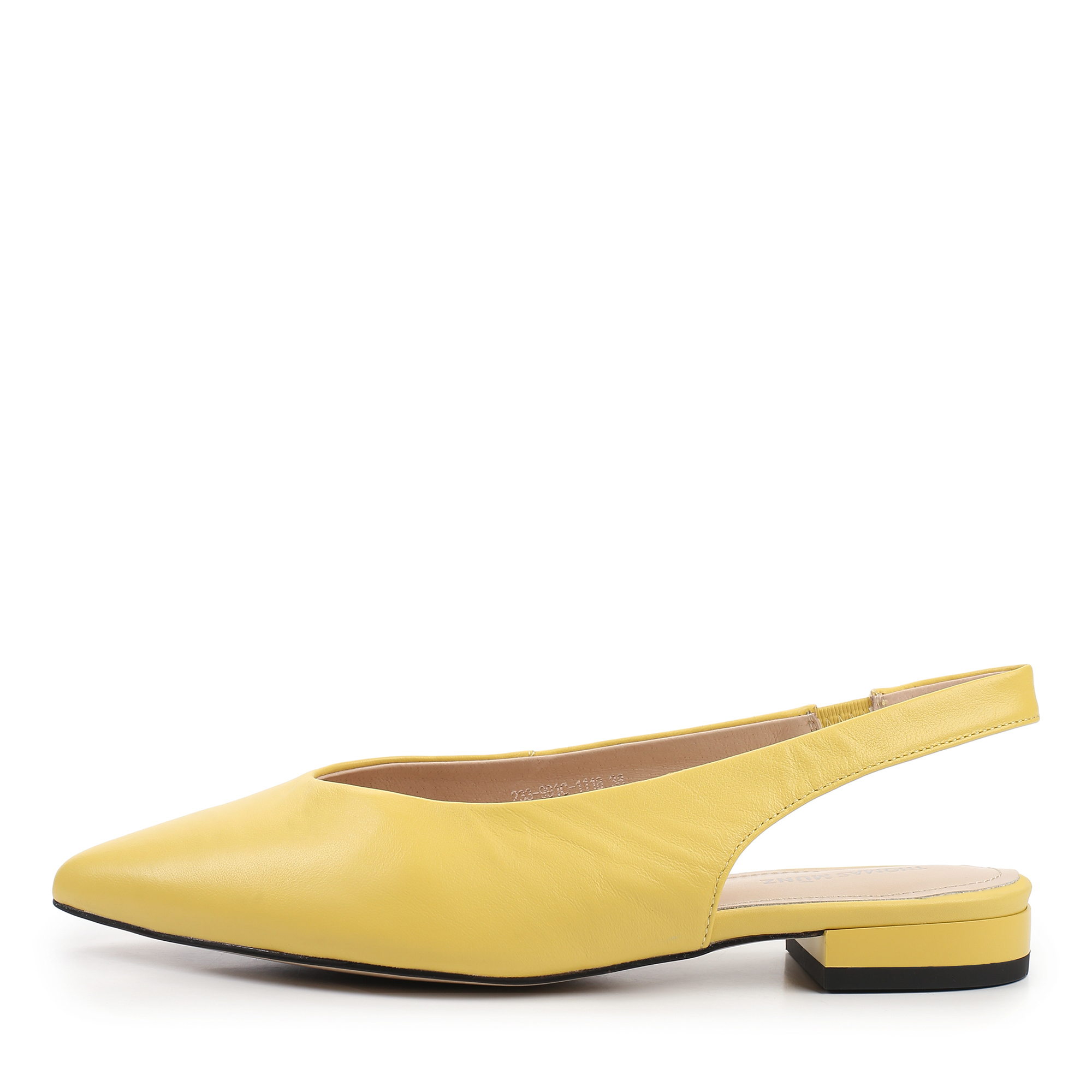 Туфли Thomas Munz 233-991C-1118, цвет желтый, размер 38 - фото 1