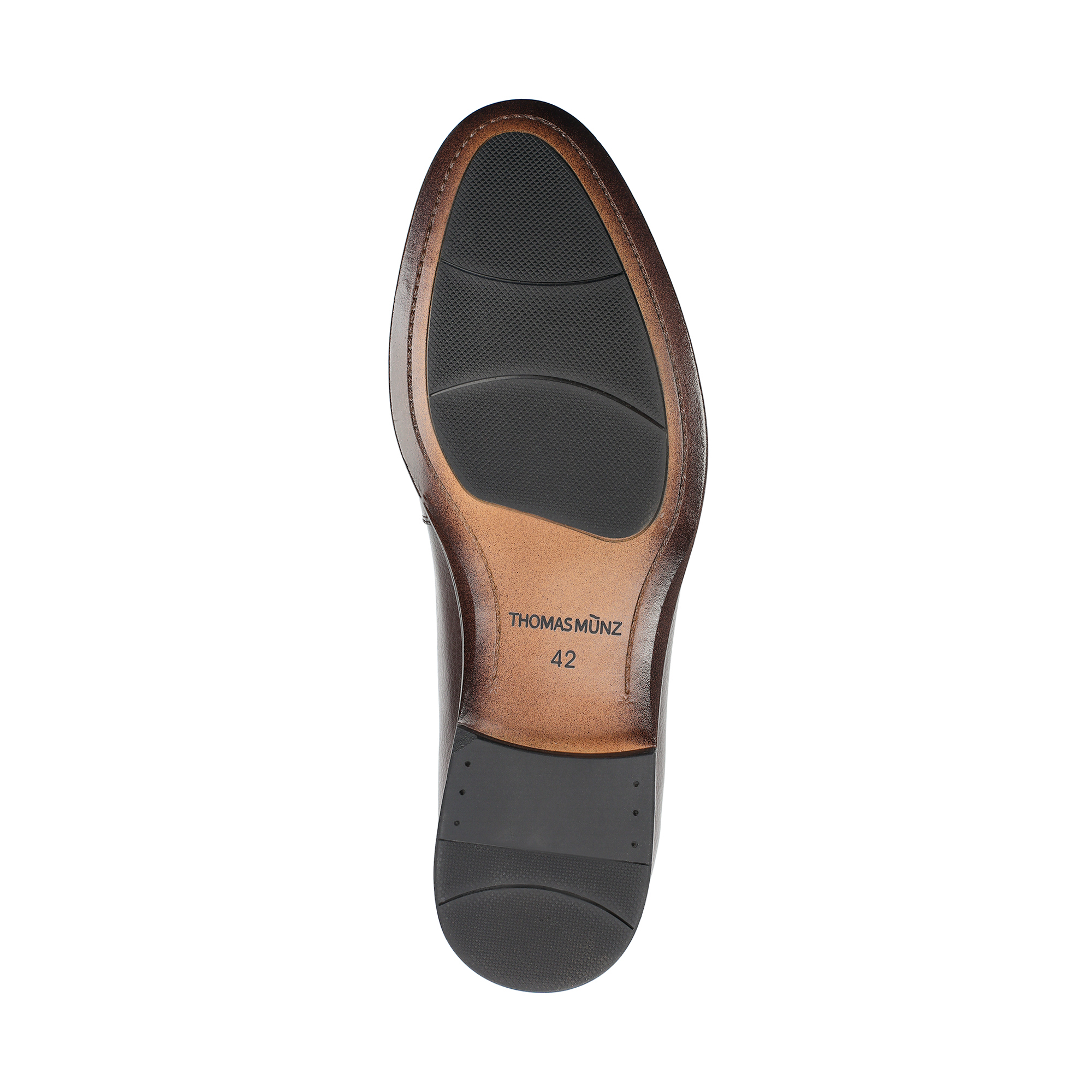 Туфли/полуботинки Thomas Munz 073-747A-2109, цвет темно-коричневый, размер 42 - фото 4