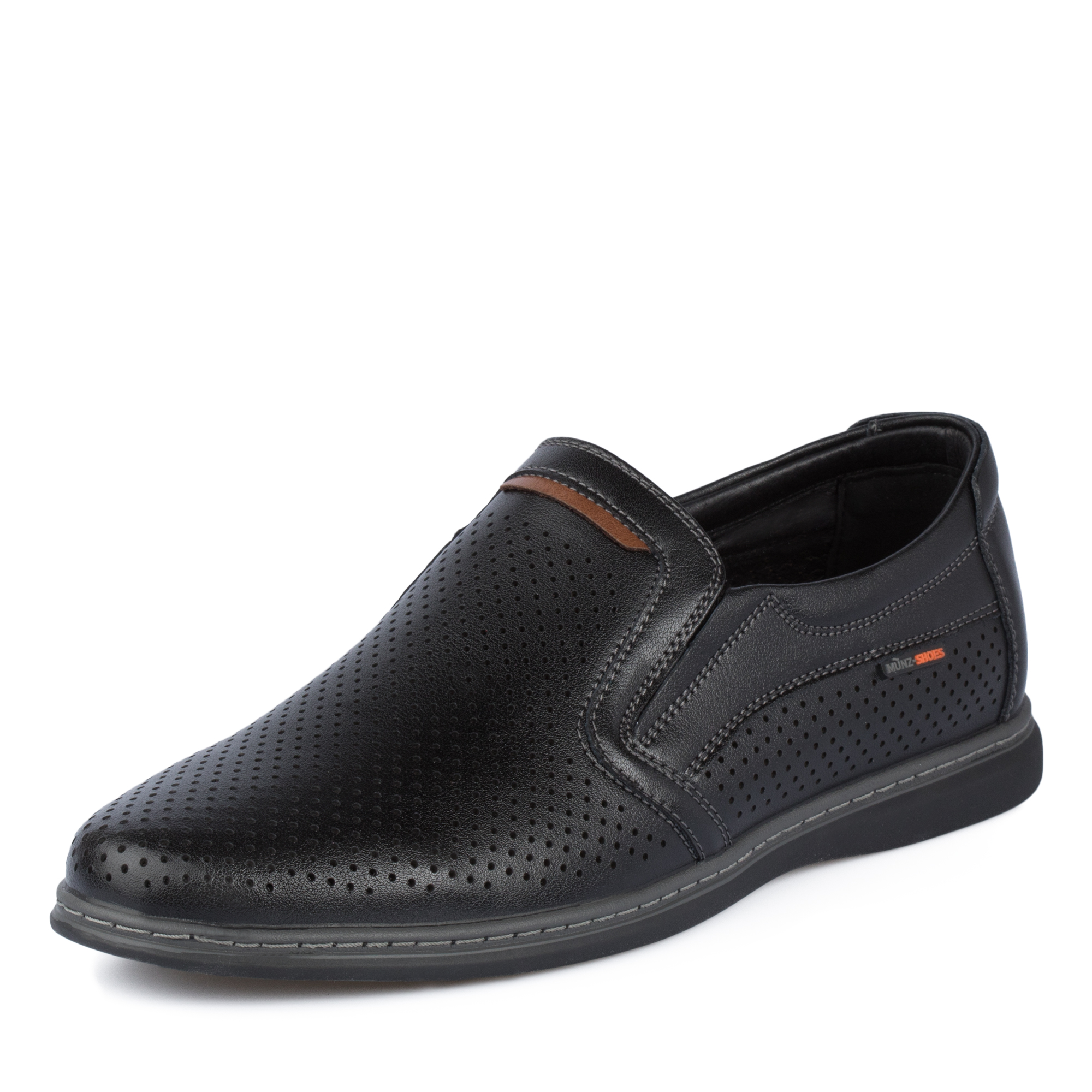 Туфли/полуботинки MUNZ Shoes 098-572A-1602, цвет черный, размер 40 - фото 2