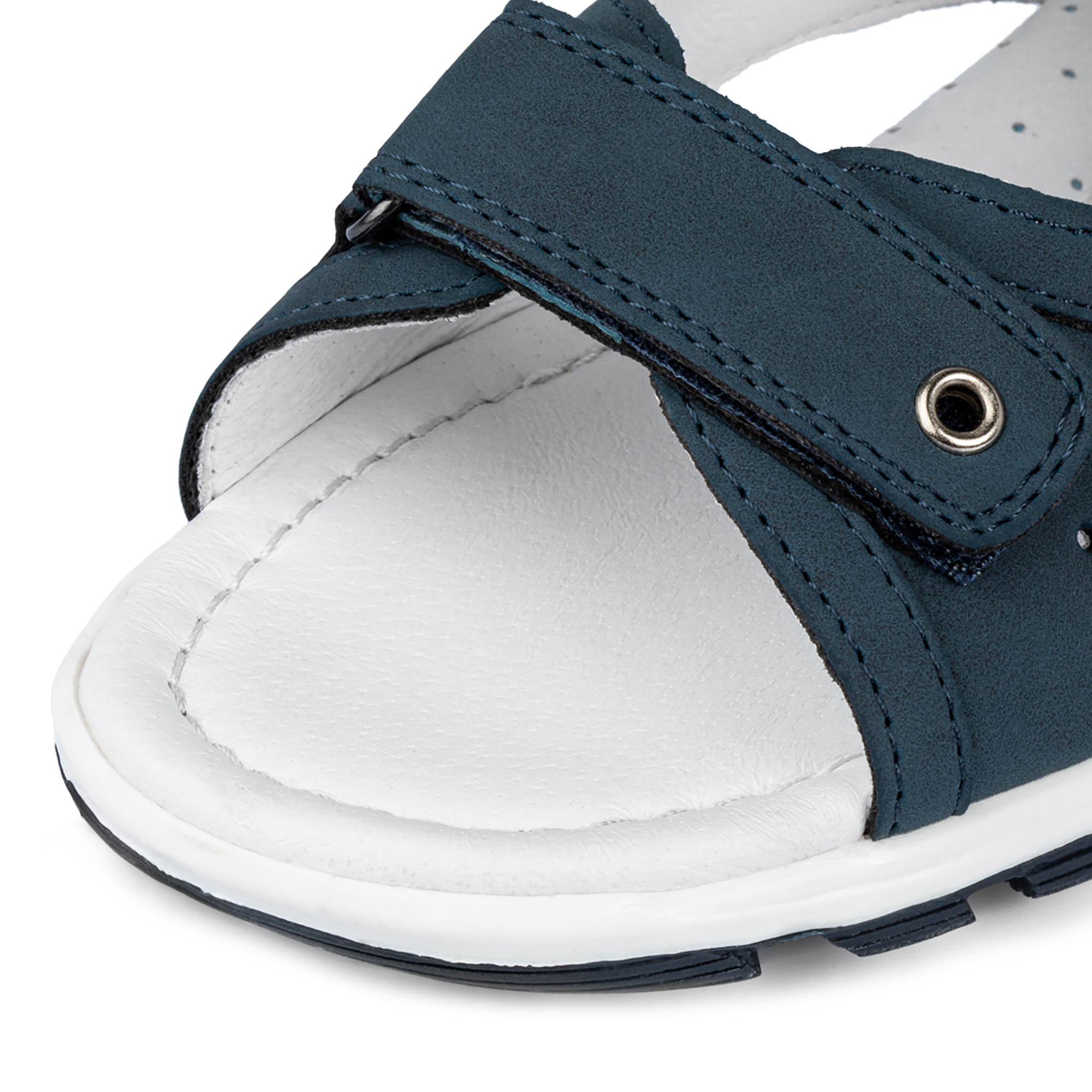Обувь для мальчиков MUNZ YOUNG 117-012A-1603, цвет темно-синий, размер 35 - фото 4