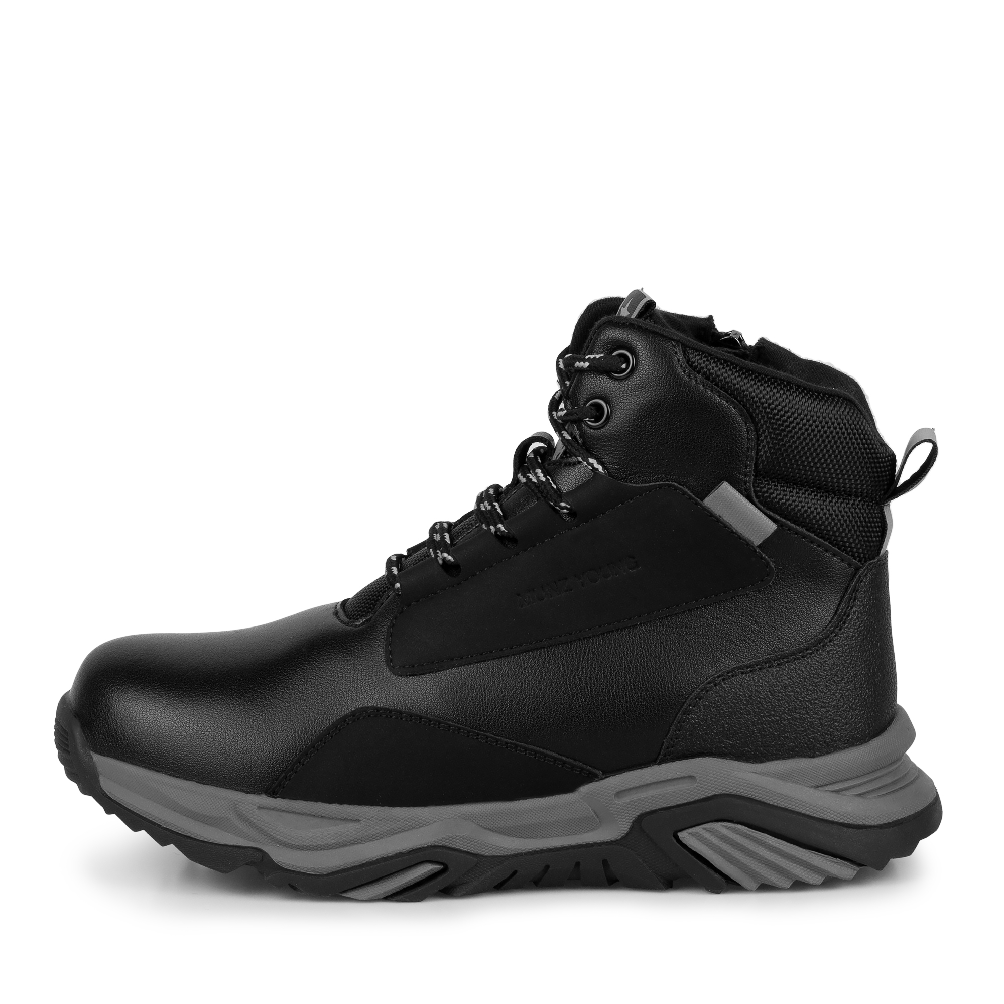 Обувь для мальчиков MUNZ YOUNG 098-1086B-74602, цвет черный, размер 34